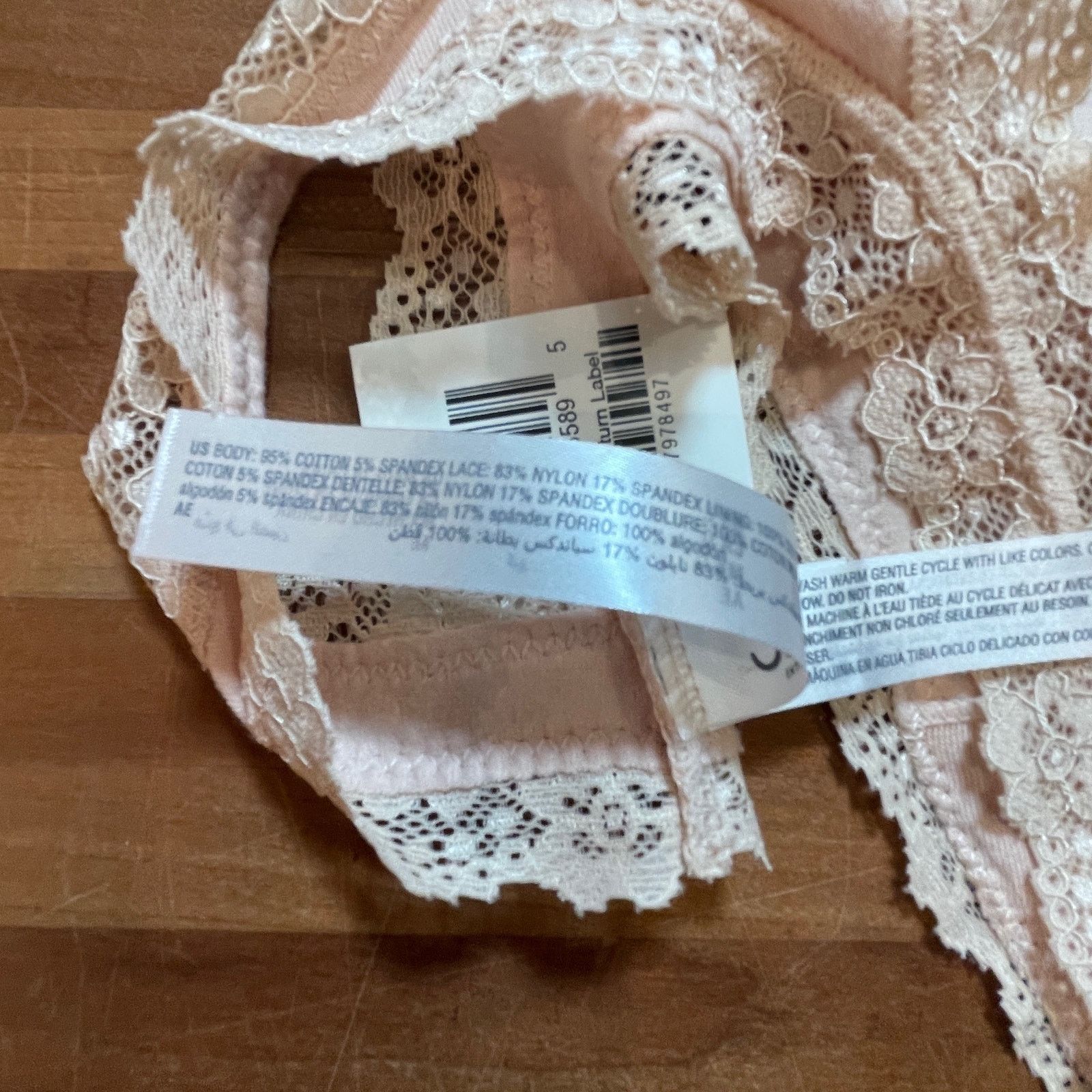 Other Jenni Women's Lace-Trim Thong set of 4 Size ONE SIZE - 4 Thumbnail