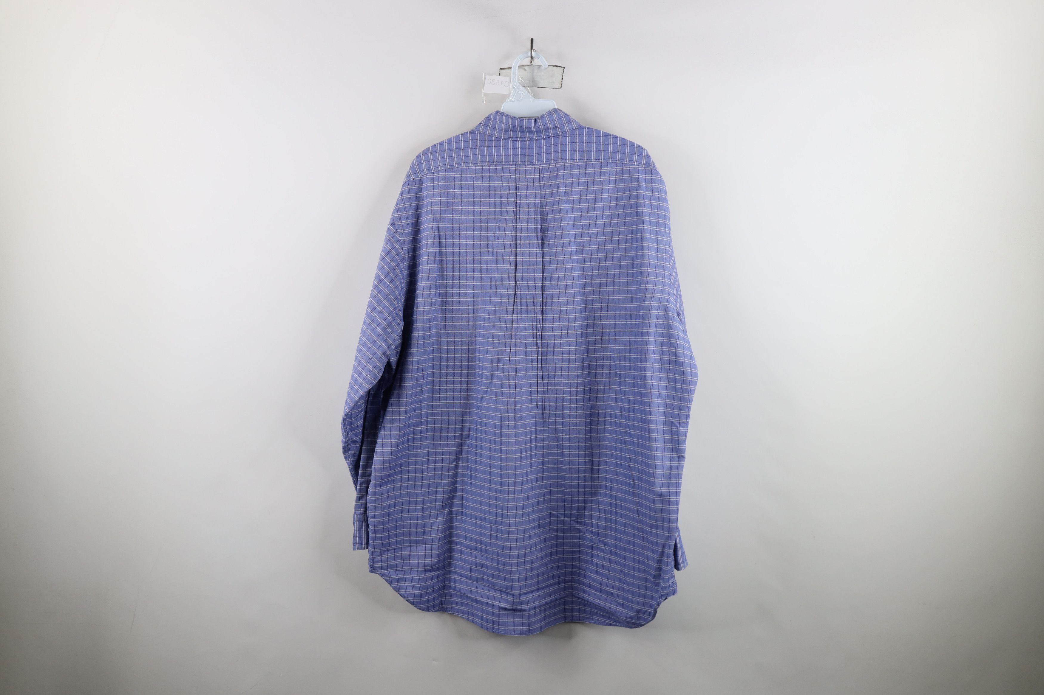 Brooks Brothers × Vintage Vintage 90s Brooks Brothers Button Down Shirt OCBD USA Size US L / EU 52-54 / 3 - 8 Thumbnail