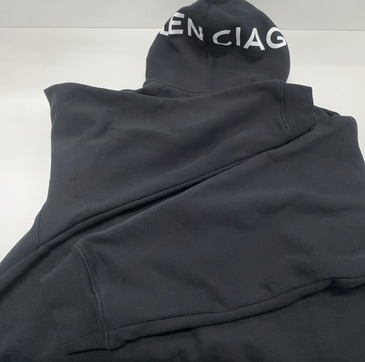 Balenciaga Balenciaga FW21 Hood logo Hoodie Size XL / US 12-14 / IT 48-50 - 11 Thumbnail