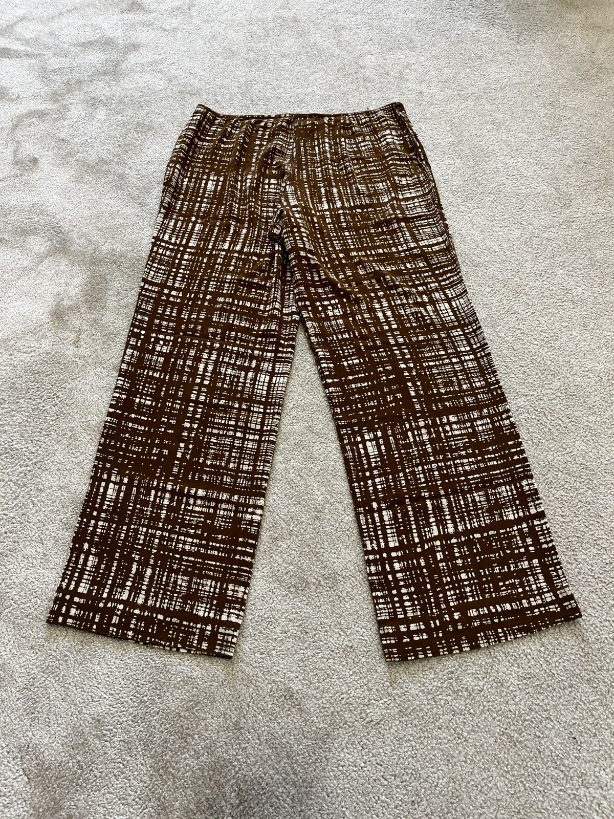 Prada Prada Vintage Archive Spring 1996 Brown Pants Size 30" / US 8 / IT 44 - 10 Thumbnail