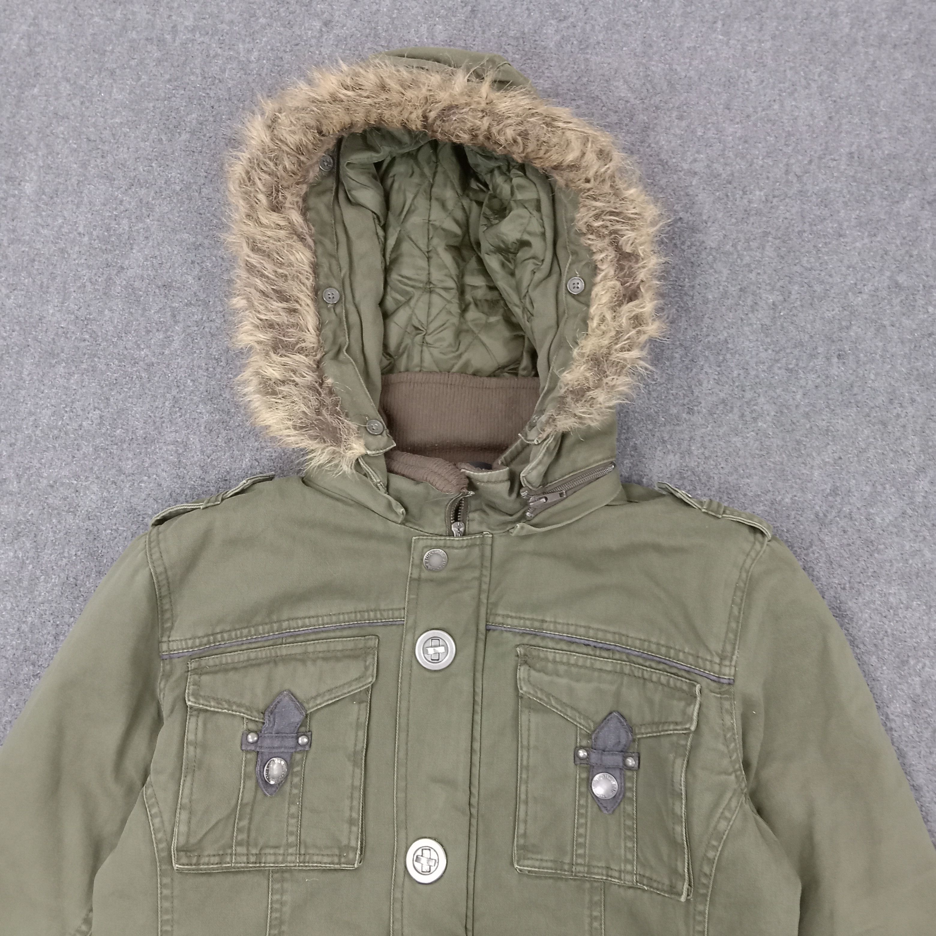 In The Attic × Vintage In The Attic Japanese Punk Style Tactical Parka Jacket Size US M / EU 48-50 / 2 - 2 Thumbnail