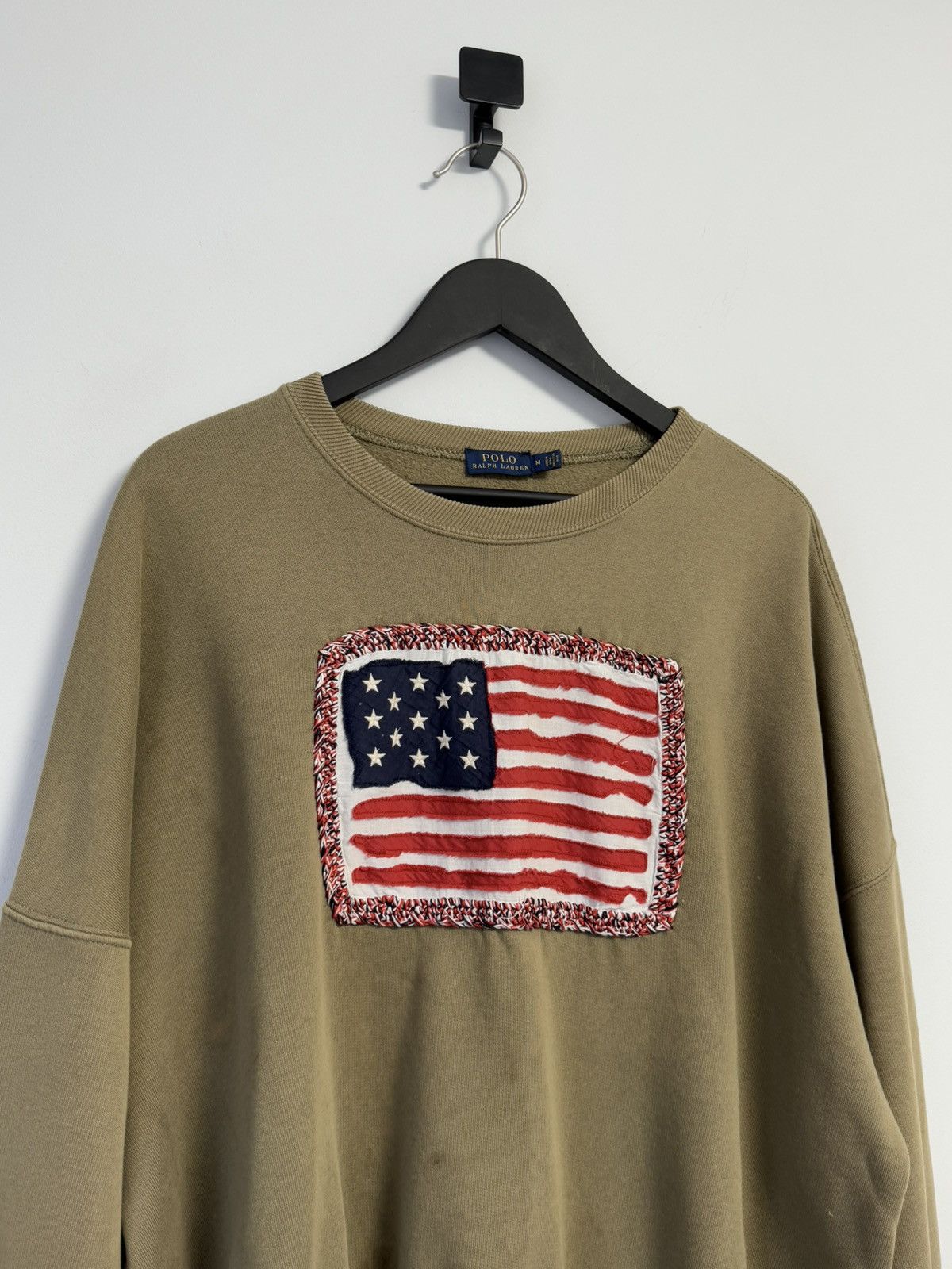 Vintage Polo Ralph Lauren Vintage Sweatshirt 90’s Big Logo 🇺🇸 Size US M / EU 48-50 / 2 - 2 Thumbnail