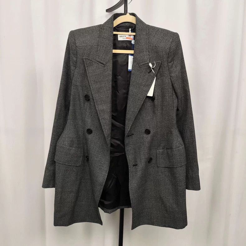 Balenciaga Balenciaga Hourglass Blazer Size US M / EU 48-50 / 2 - 1 Thumbnail
