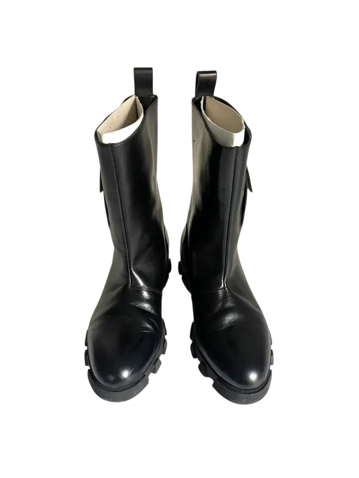 Balenciaga AW15 Balenciaga Leather Combat Boots Size US 7 / EU 40 - 7 Thumbnail