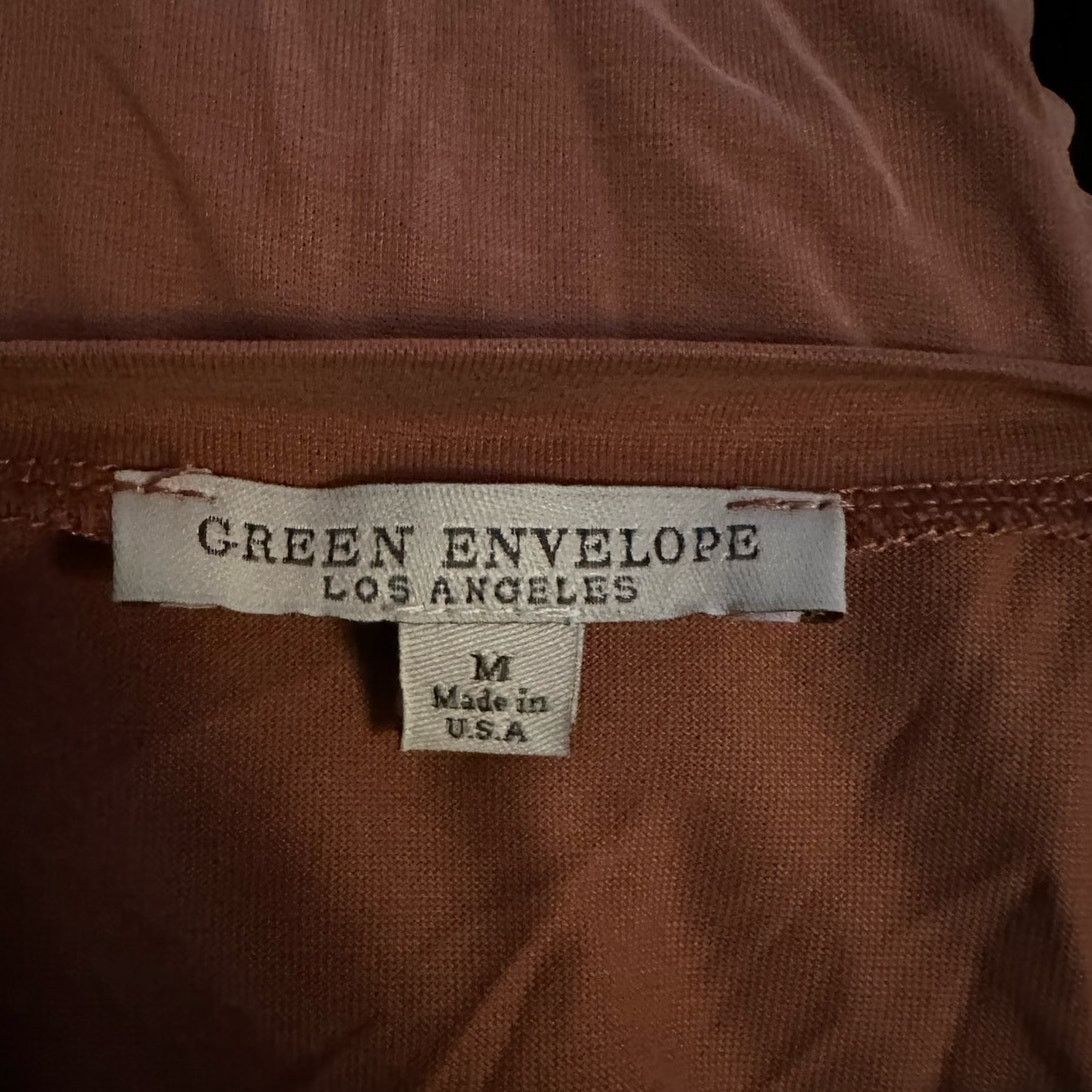 Designer Green Envelope LA Blush Pink Tee Size M / US 6-8 / IT 42-44 - 8 Thumbnail