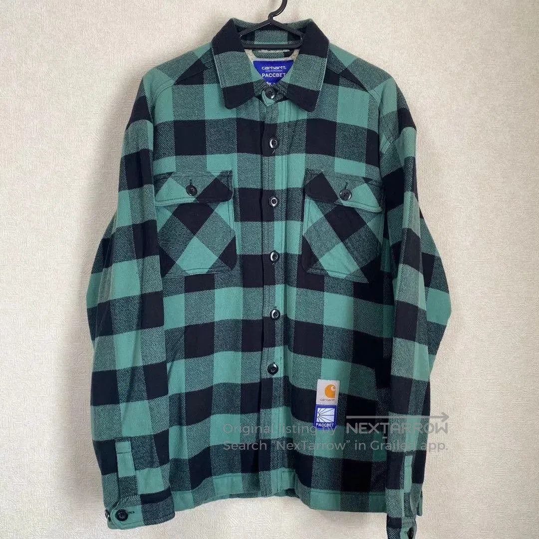 PACCBET carhartt wip × paccbet check flannel shirt. Size US S / EU 44-46 / 1 - 1 Thumbnail