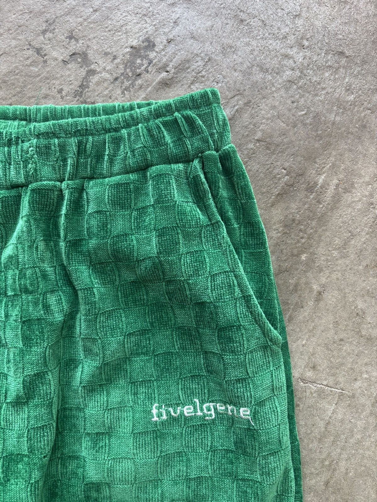 Vintage fivelgene green baggy streetwear sweatpants Size US 35 - 4 Thumbnail