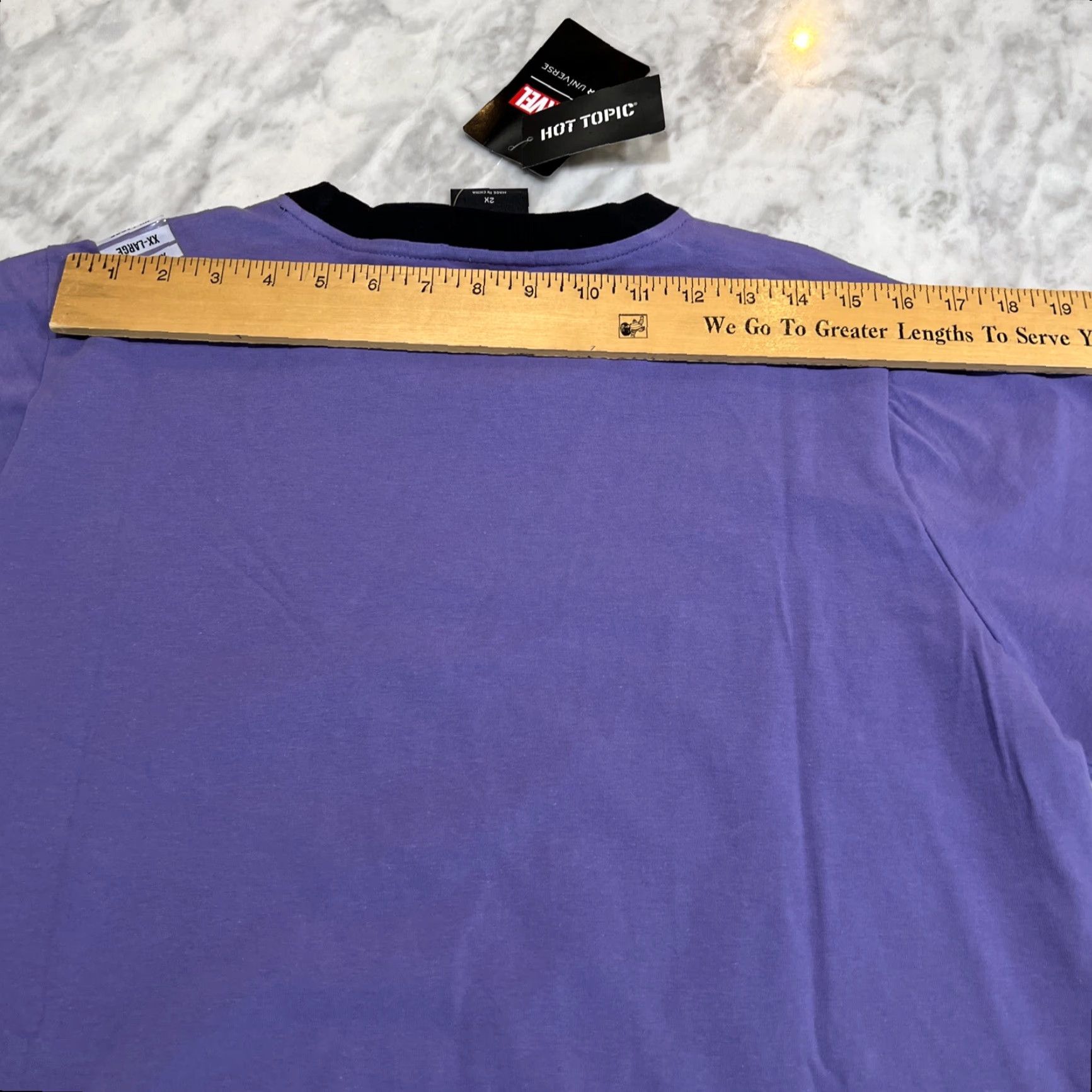 Hot Topic Hot Topic Shirt Women 2XL Purple Marvel Ant-Man And The Wasp Quantumania Cassie Cosplay New With Tag Size XXL / US 16-18 / IT 52-54 - 6 Thumbnail
