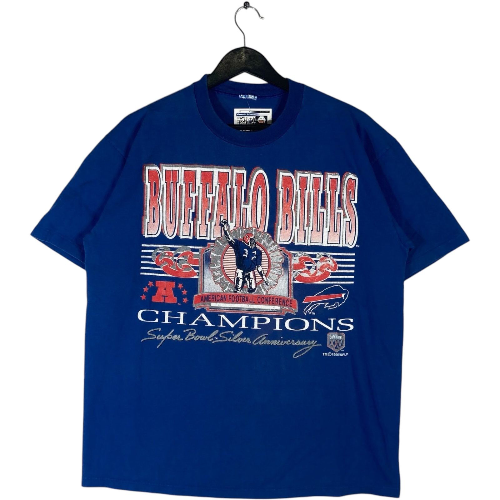 Vintage Vintage Buffalo Bills AFC Champs Tee 1990 XL Size US XL / EU 56 / 4 - 1 Thumbnail