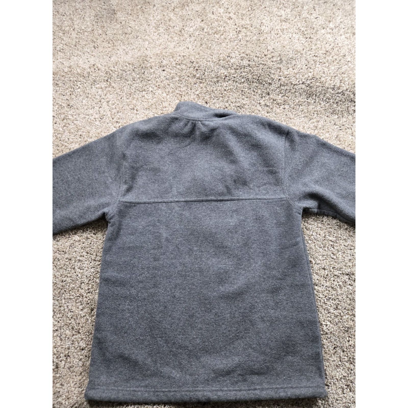 Adidas VINTAGE adidas Fleece Jacket Sweatshirt Small Mens Gray Long Sleeve 1/4 Zip Size US S / EU 44-46 / 1 - 6 Thumbnail