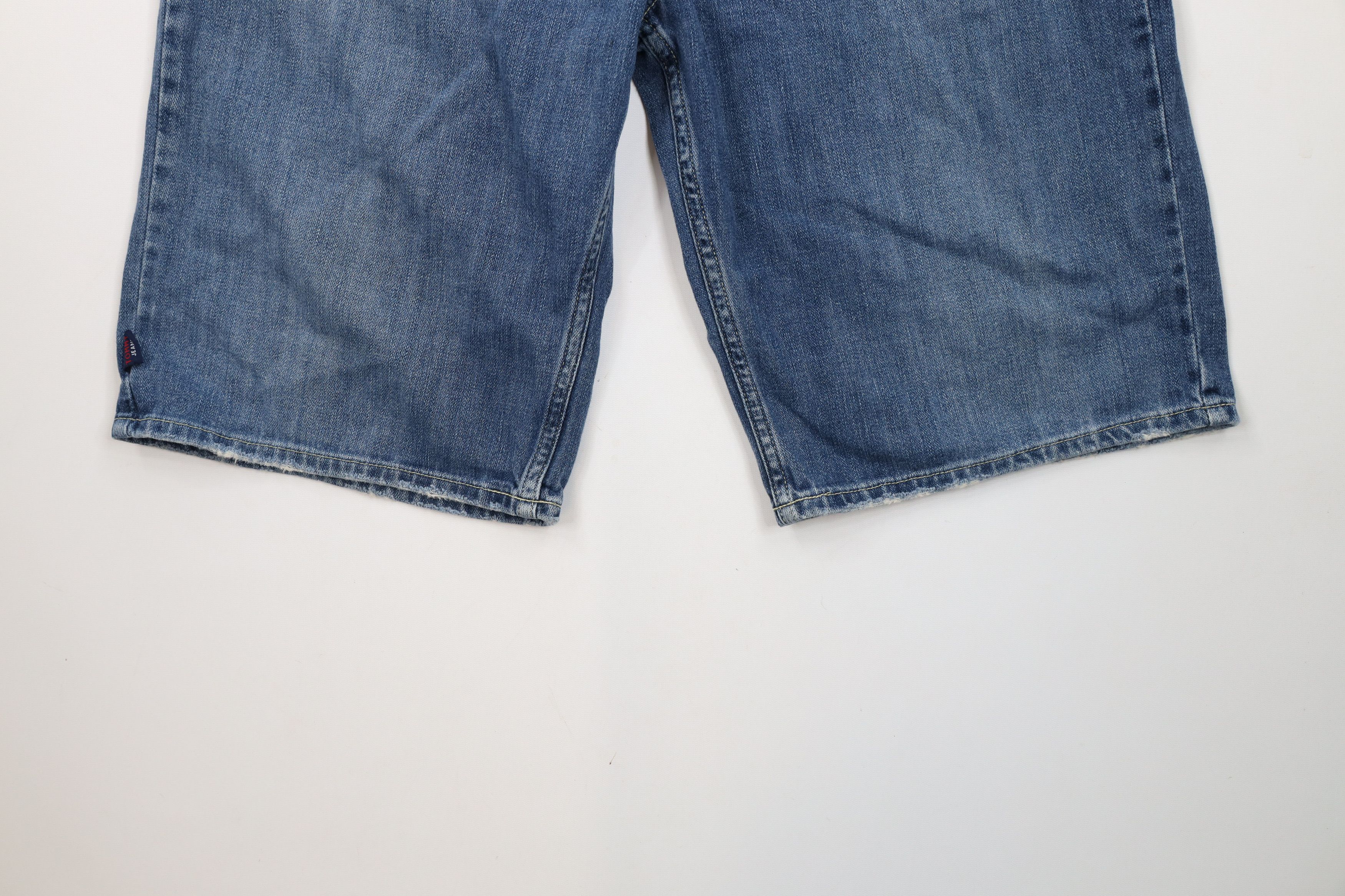 Tommy Hilfiger × Vintage Vintage Y2K 2000 Tommy Hilfiger Fit Button Fly Denim Shorts Size US 34 / EU 50 - 4 Thumbnail