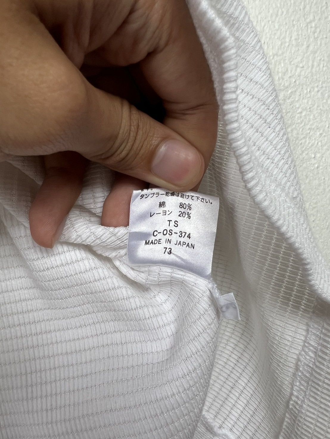 Yohji Yamamoto A.A.R Yohji Yamamoto Knit Tshirt Size US S / EU 44-46 / 1 - 4 Thumbnail