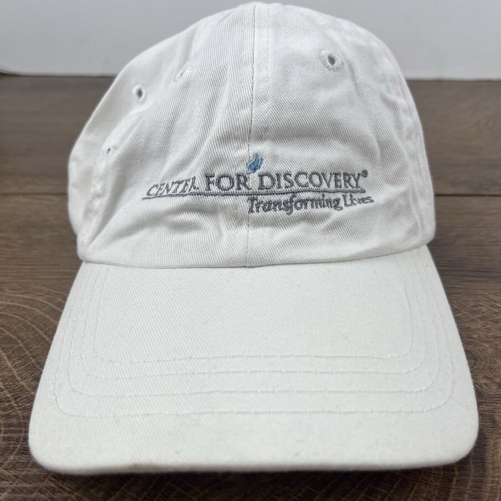 Other Center for Discovery Hat White Cap Hat Adjustable Hat White Size ONE SIZE - 3 Thumbnail