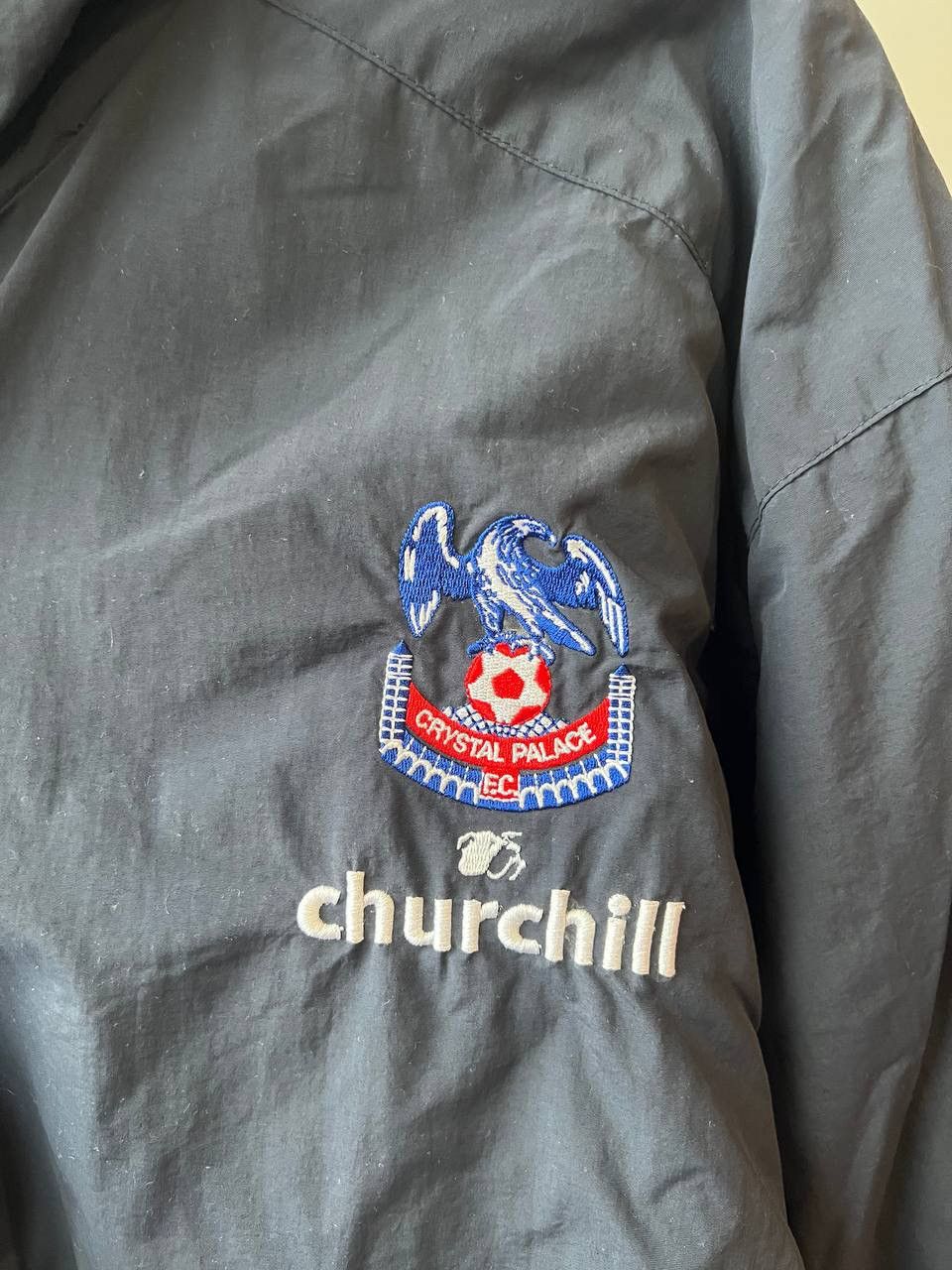 Diadora 2004/05 CRYSTAL PALACE FC TRAINING SOCCER FOOTBALL JACKET L Size US L / EU 52-54 / 3 - 6 Thumbnail