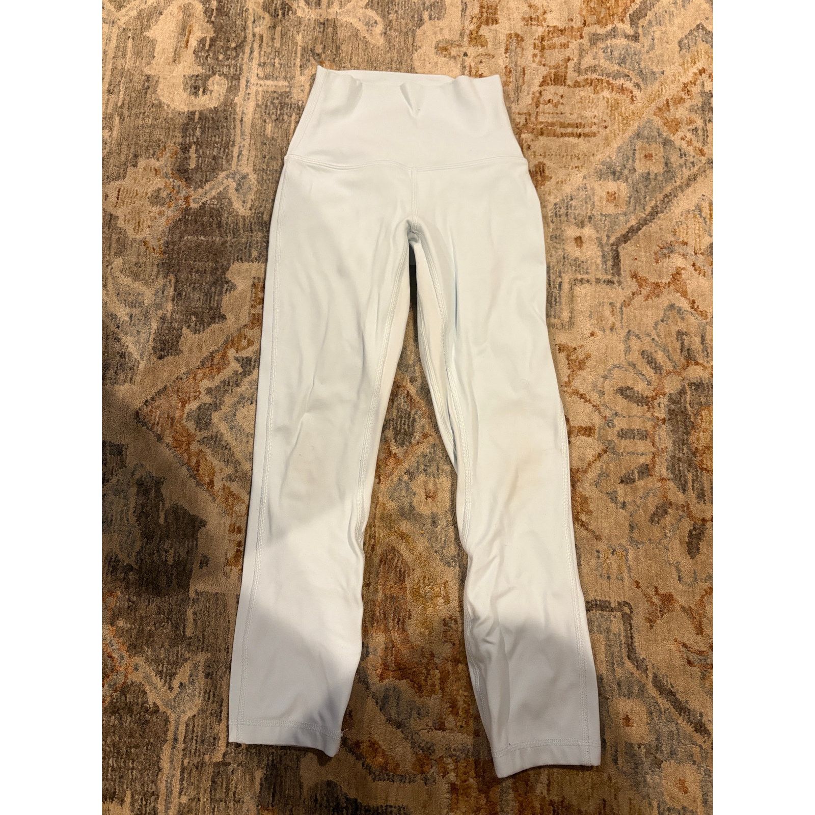 Lululemon Lululemon Light Blue High Rise Leggings Women’s Size 4 Size 27" / US 4 / IT 40 - 4 Thumbnail