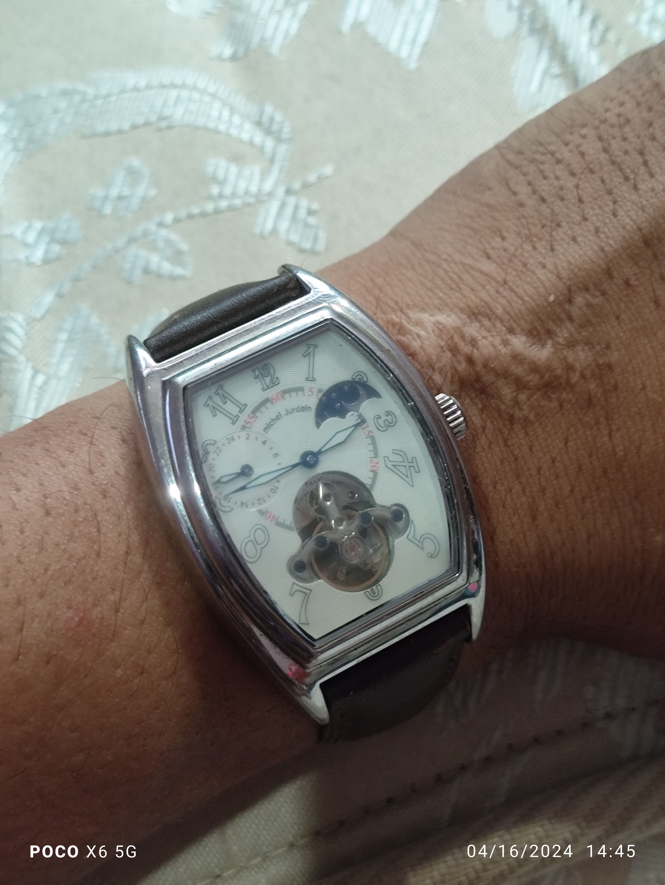 Vintage Vintage Luxury Automatic MICHEL JURDAIN "Engine Transparent" Size ONE SIZE - 1 Thumbnail