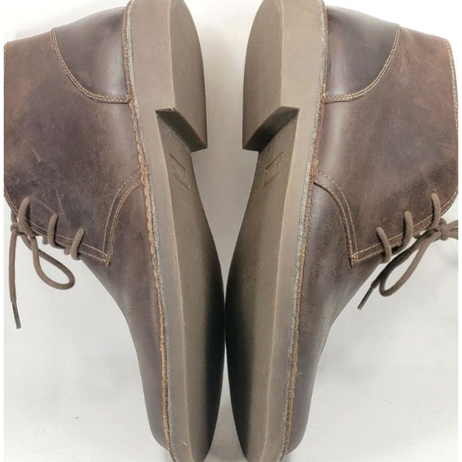 Chaps VINTAGE CHAPS CHUKKA DESERT BOOTS MEN'S 13M BROWN CASUAL Leather Finish Size US 13 / EU 46 - 7 Thumbnail