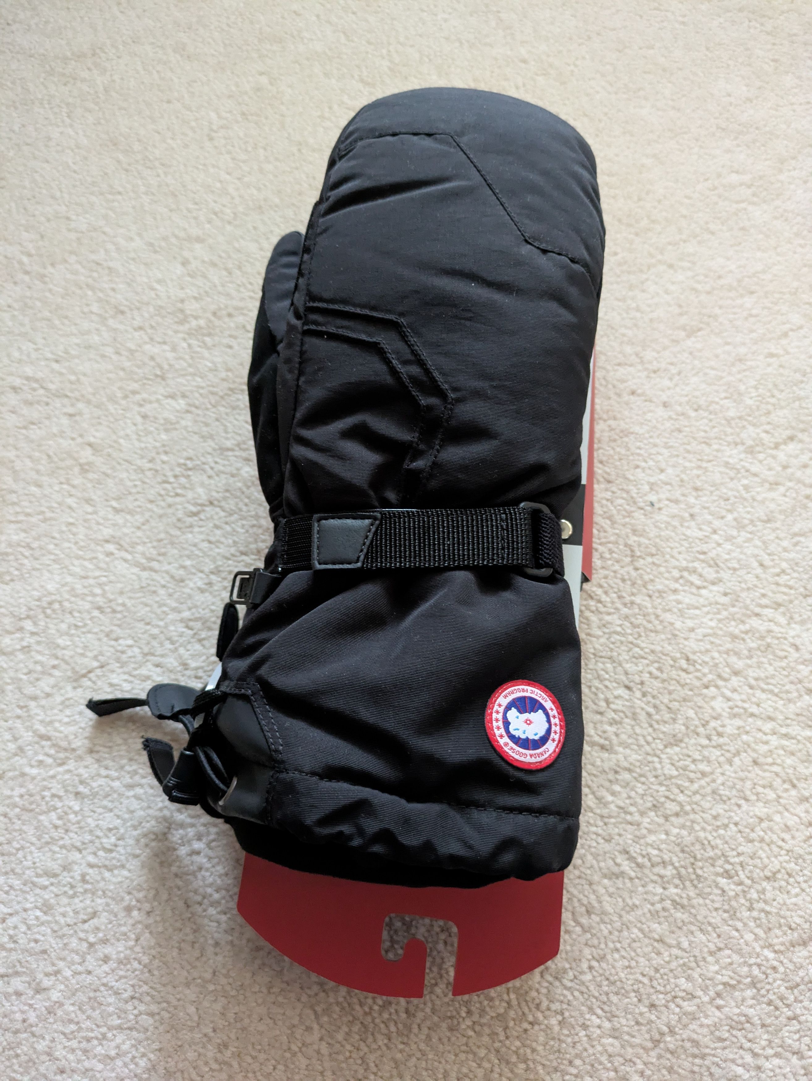 Canada Goose Black Arctic Down Mitts, Small Size ONE SIZE - 3 Thumbnail