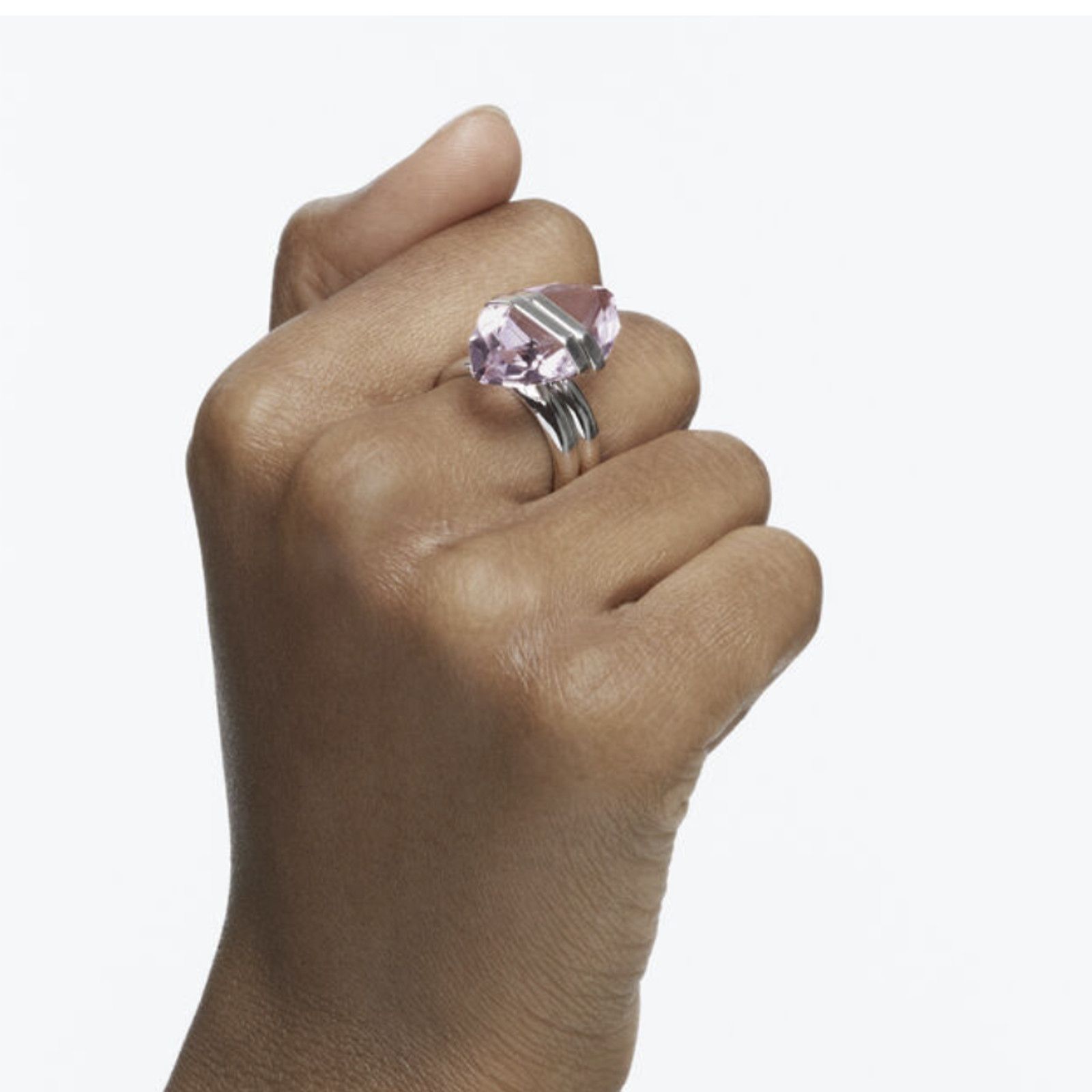 Swarovski Swarovski Lucent ring Magnetic, Pink 4 3/4 USA Size ONE SIZE - 9 Thumbnail