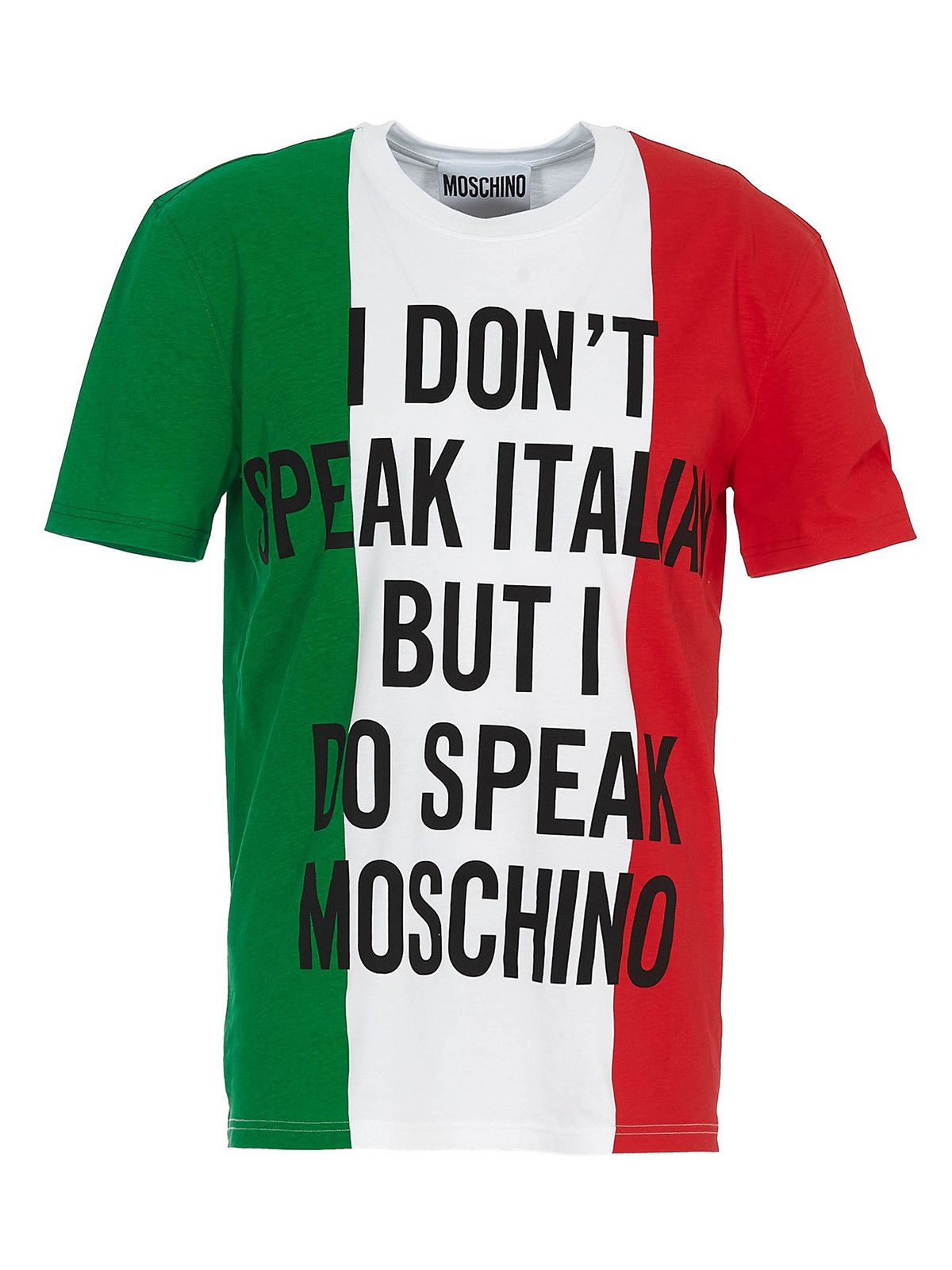 Moschino o1y0225 Logo T-Shirt in Multicolor Size US S / EU 44-46 / 1 - 1 Thumbnail