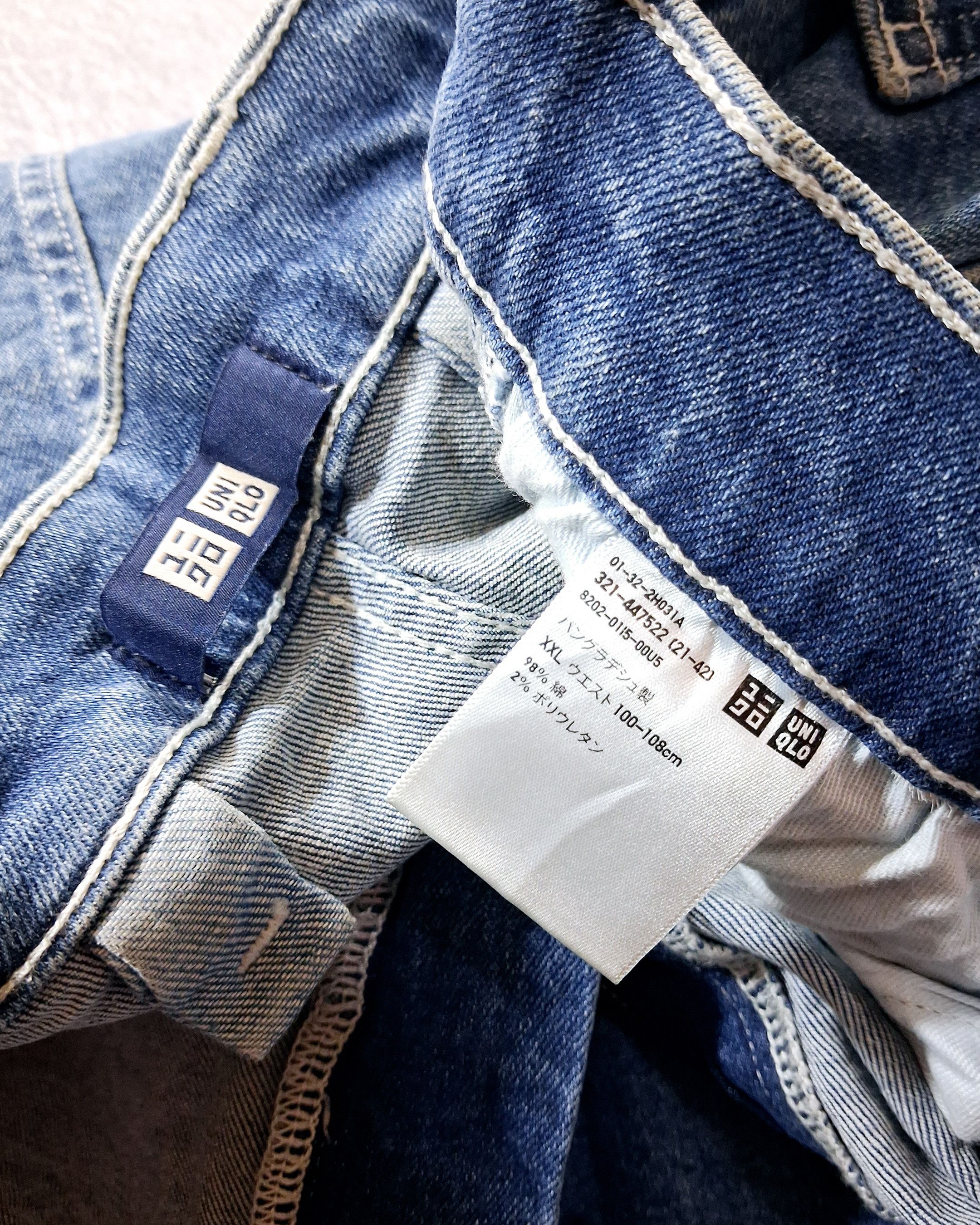 Uniqlo UNIQLO CARPENTER DENIM BLUE JEANS Size US 39 - 5 Thumbnail
