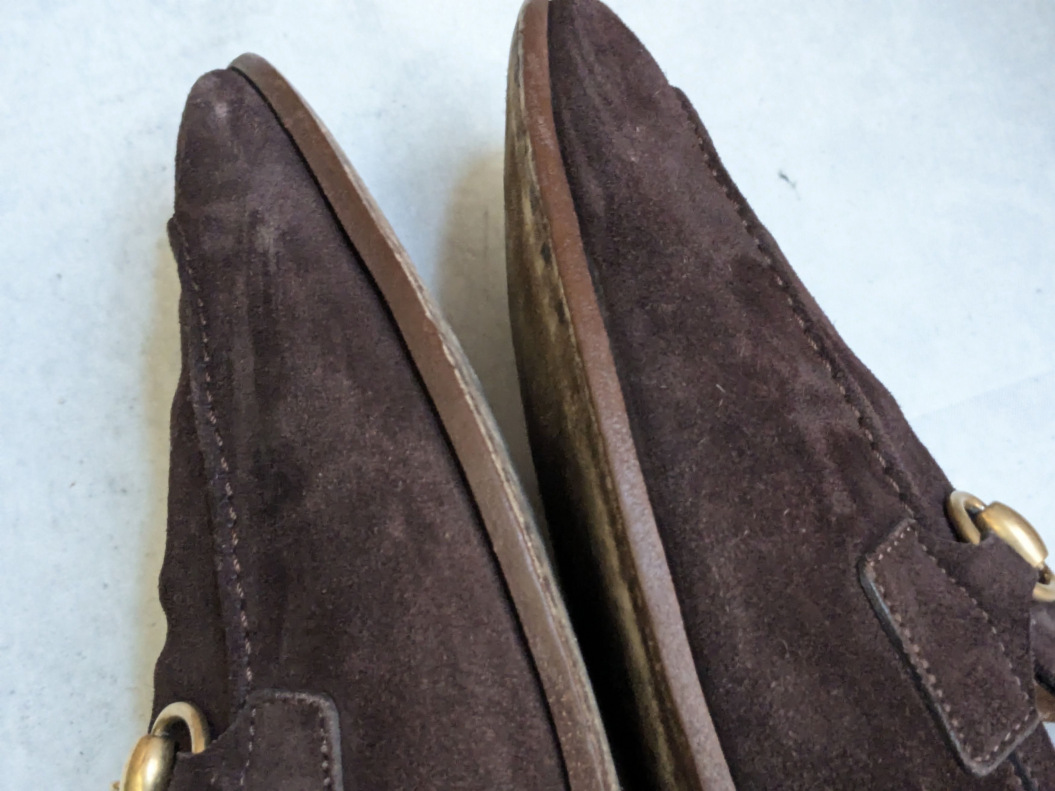 Gucci Gucci Horsebit Loafers Brown Suede 10.5 Size US 10.5 / EU 43-44 - 6 Thumbnail