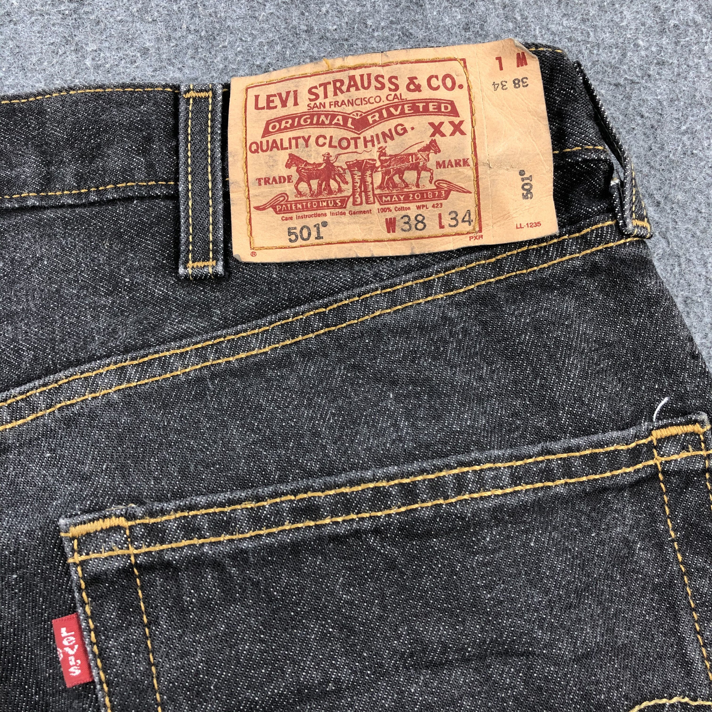 Levi's Vintage 90s Levis 501 Jeans-JM1658 Size US 38 / EU 54 - 6 Thumbnail