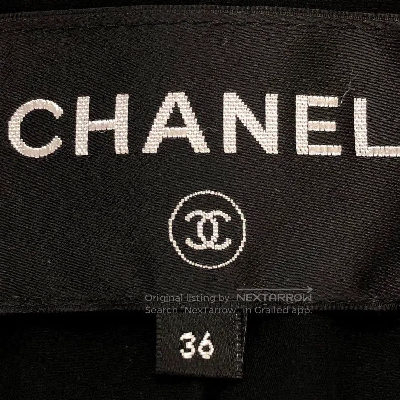 Chanel Chanel Black rolled-edged small-flavoured jacket Size XS / US 0-2 / IT 36-38 - 4 Thumbnail