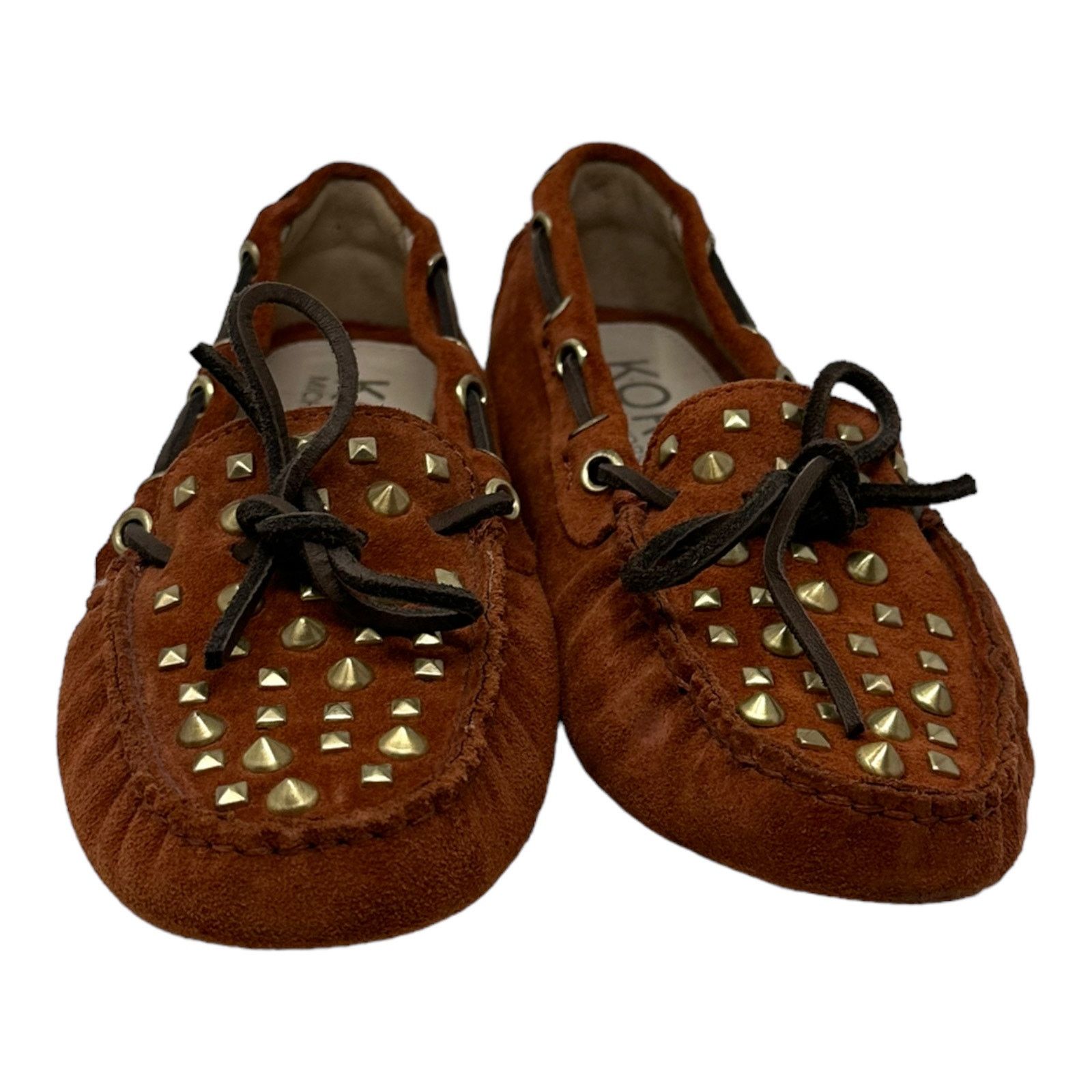Michael Kors Michael Kors Penley Autumn suede studded moccasins size 7M Size US 7 / IT 37 - 12 Thumbnail
