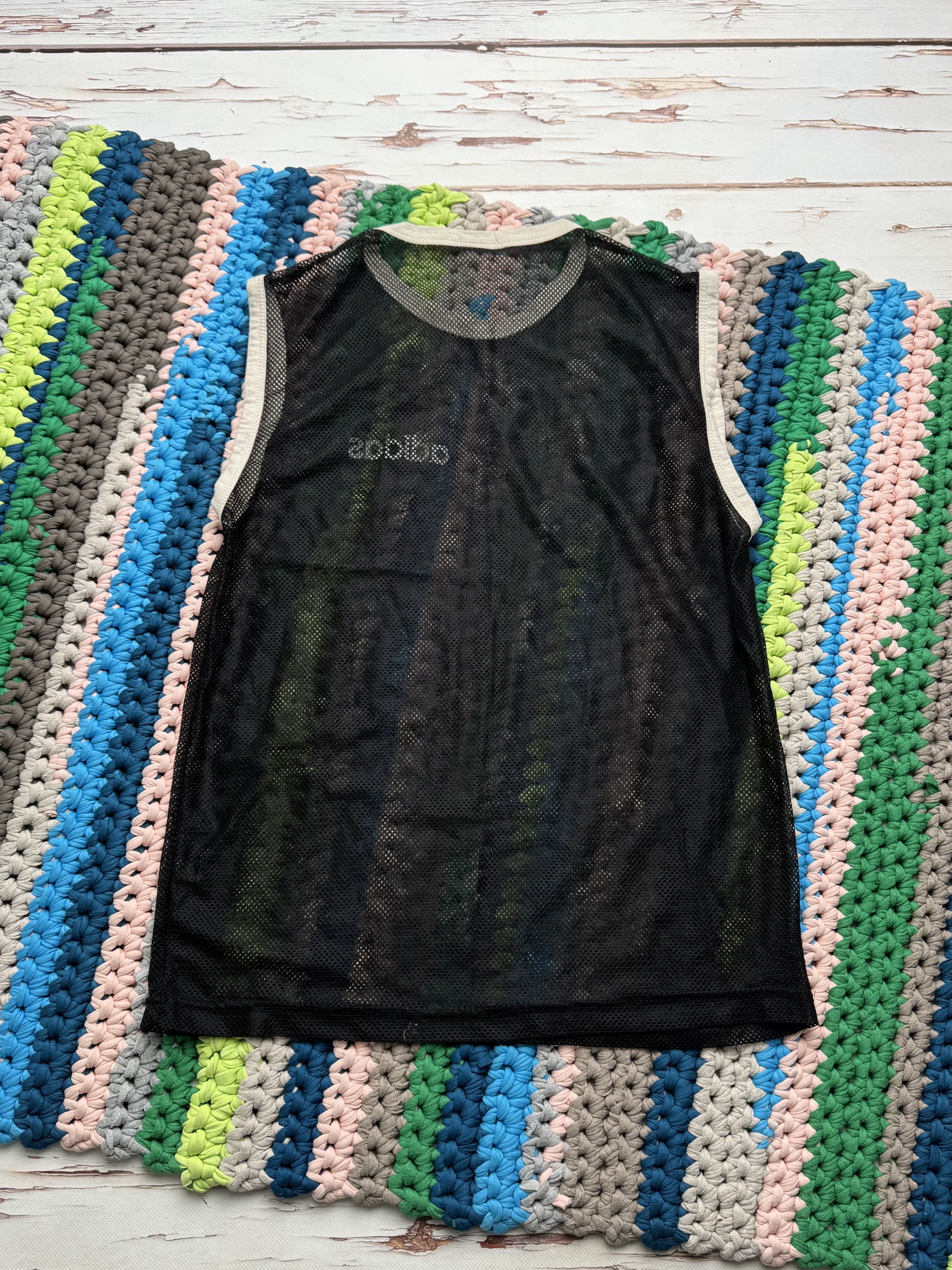 Adidas Vintage Adidas Mesh Tank Top Sports Jersey Y2K Athletic Top Size M / US 6-8 / IT 42-44 - 6 Thumbnail