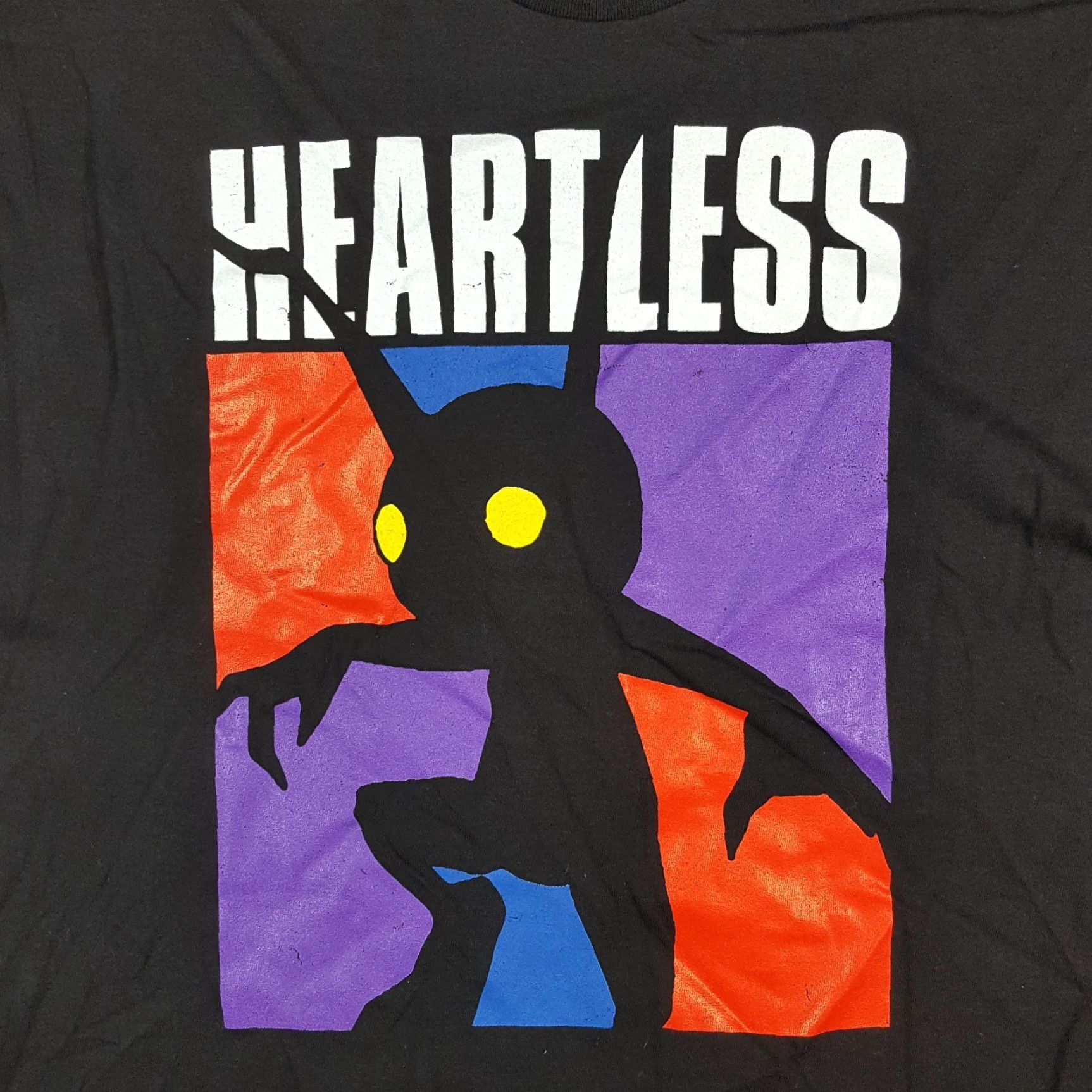 Disney VINTAGE Kingdom Hearts 3 Heartless PlayStation Promo Men's Size 2X Gaming Sony Shirt Size US XXL / EU 58 / 5 - 3 Thumbnail