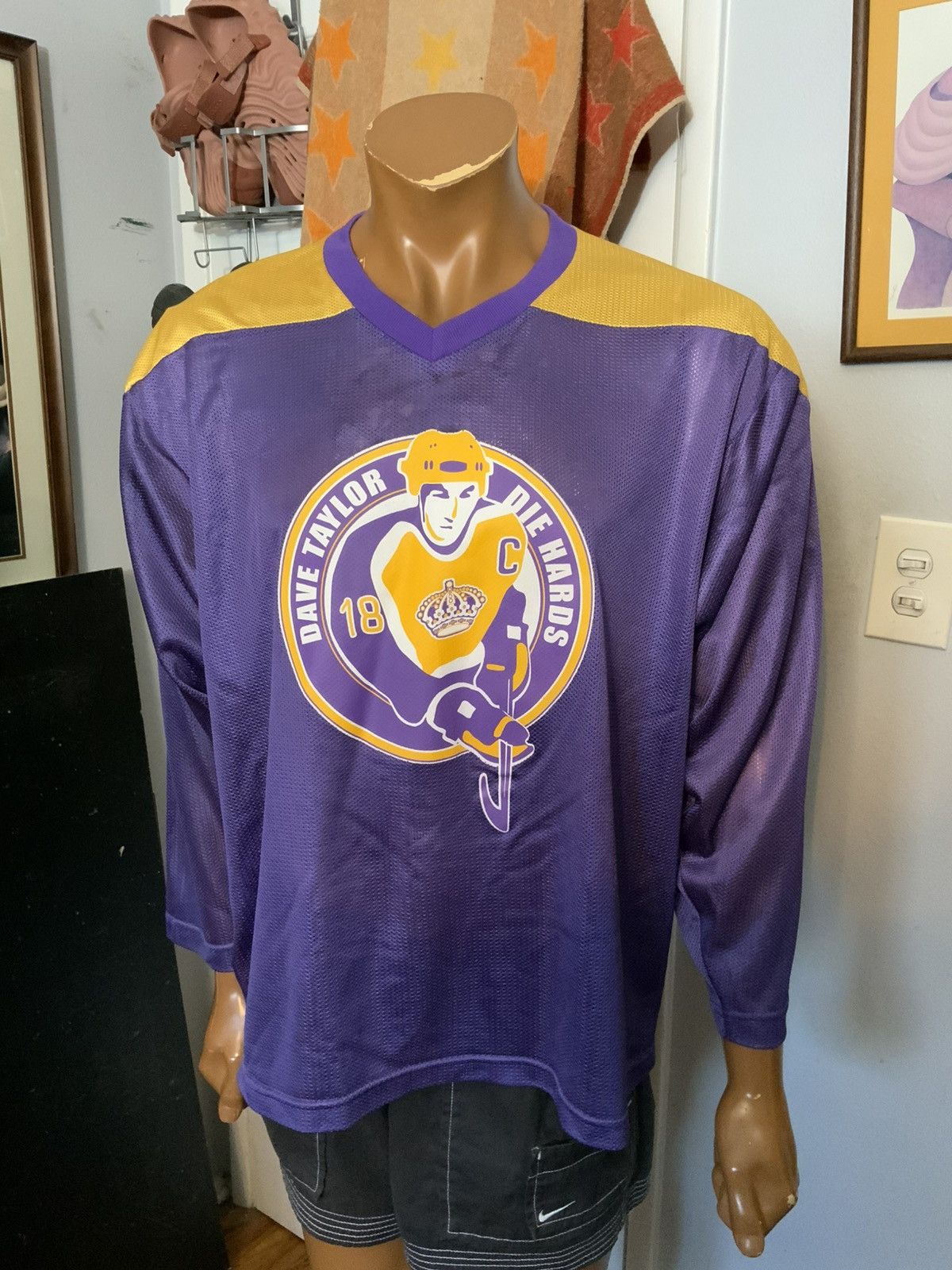 Other VTG Los Angeles Kings Dave Taylor Die Hards Hockey Jersey Size US L / EU 52-54 / 3 - 8 Thumbnail