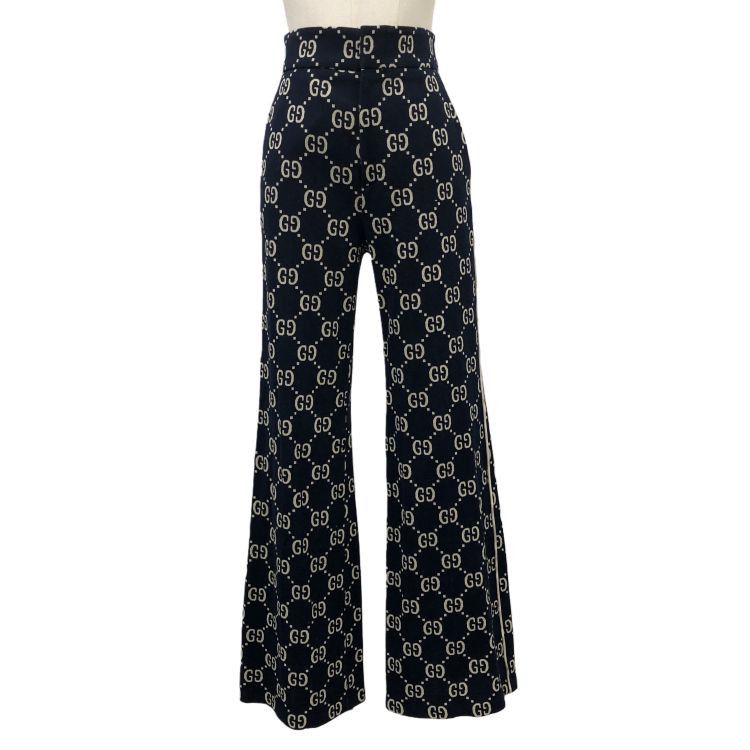 Gucci Gucci GG Monogram Pants Size 36 Size 25" / US 0 / IT 36 - 1 Thumbnail