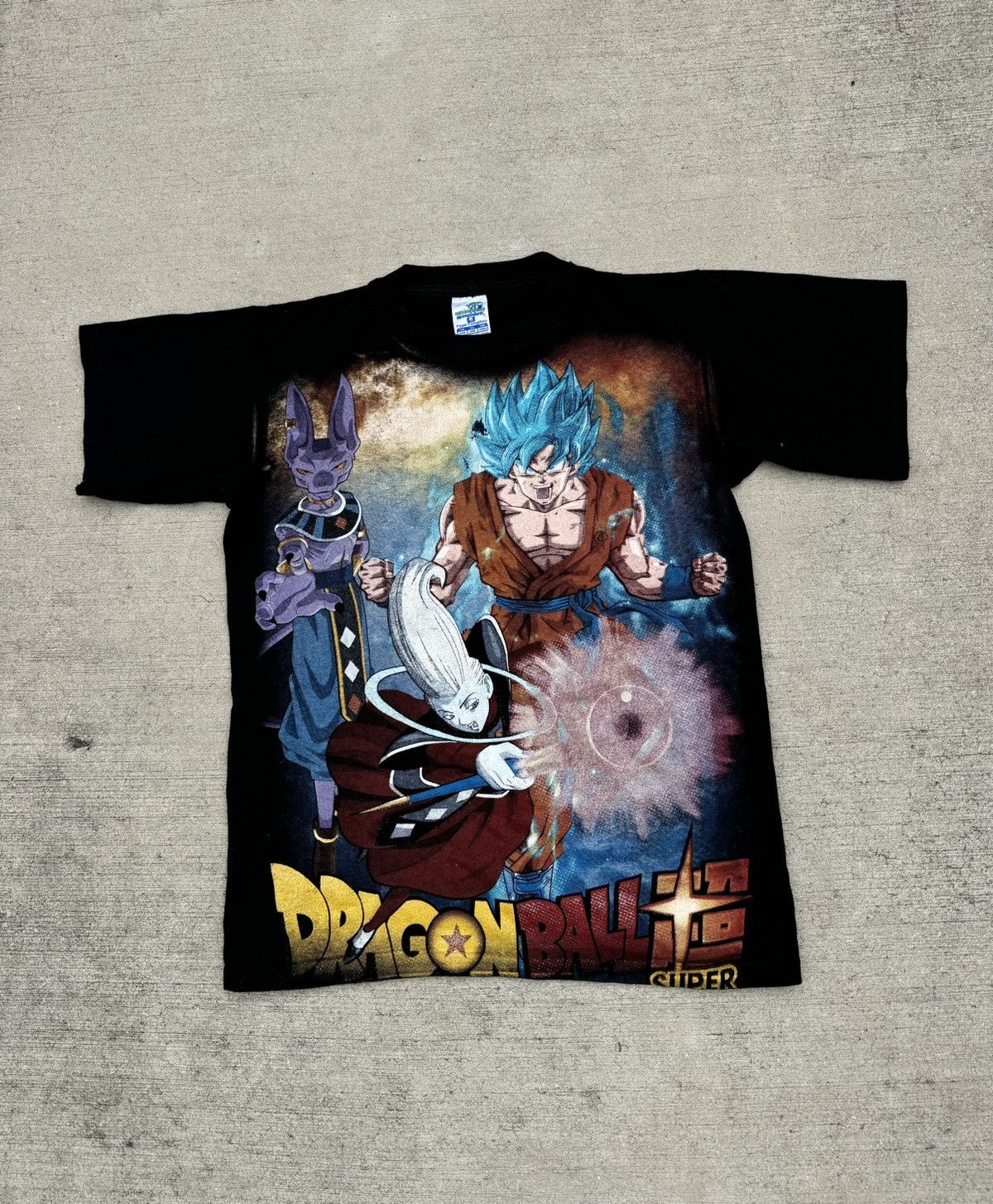 Anime Rare 00s vintage Dragon Ball Z Super AOP Golu, Whis, Beerus Size US S / EU 44-46 / 1 - 1 Thumbnail