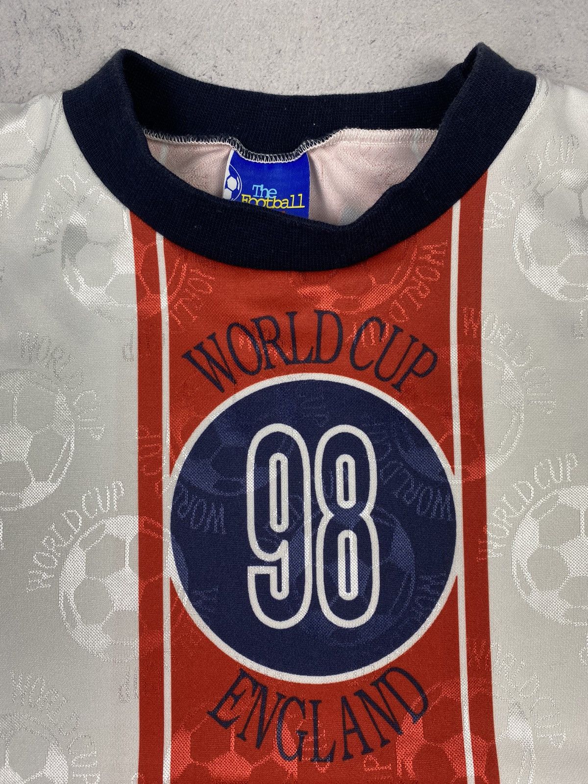 Vintage Vintage England World Cup 1998 Fan Football Jersey Size US XL / EU 56 / 4 - 8 Thumbnail