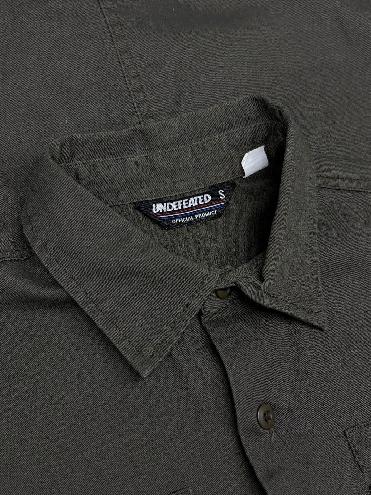 Undefeated Undefeated Military Army Green Button Up Shirt Size US S / EU 44-46 / 1 - 12 Thumbnail