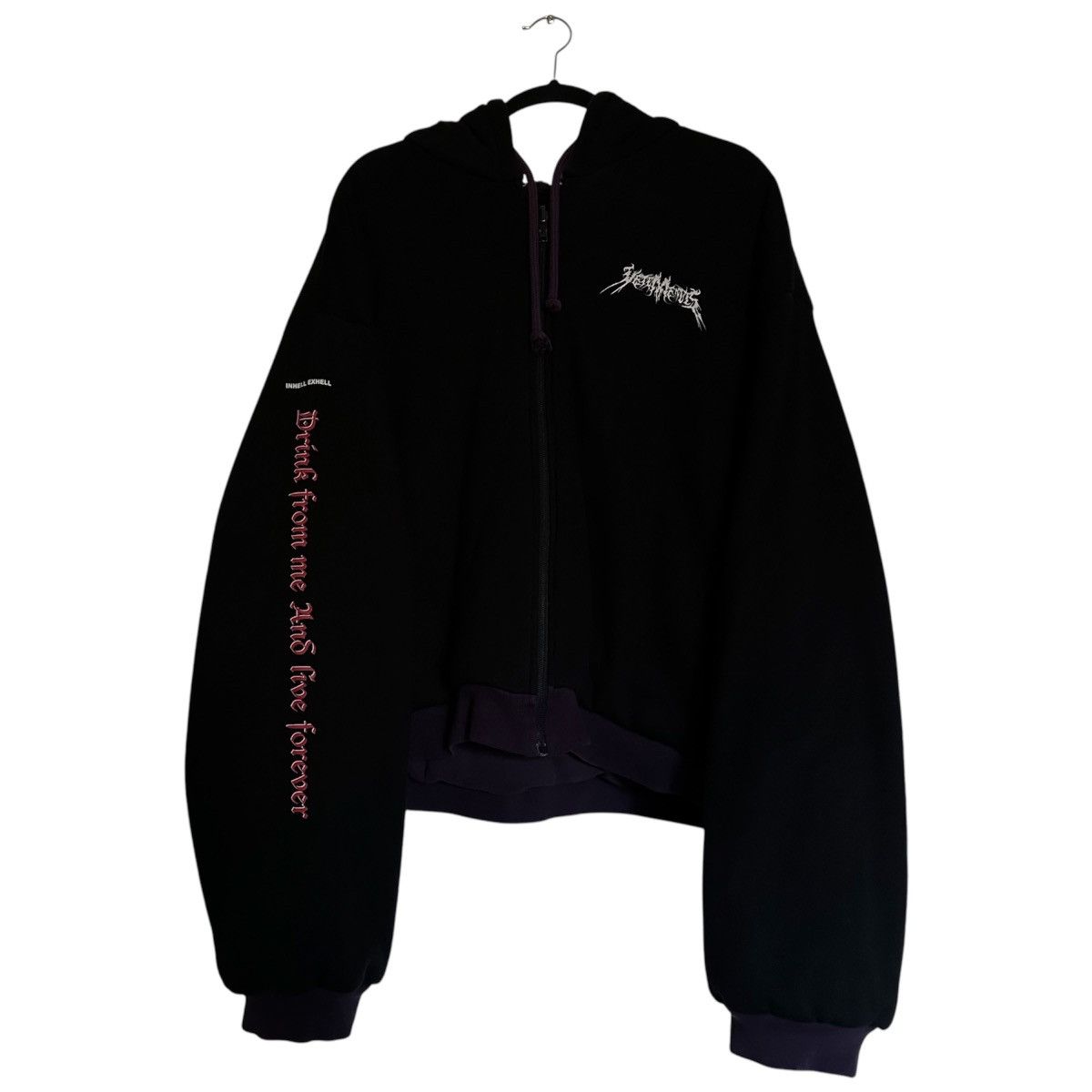 Vetements Vetements TFD Eleven Inch Gun Club Reversible Hoodie AW16 Size US M / EU 48-50 / 2 - 4 Thumbnail