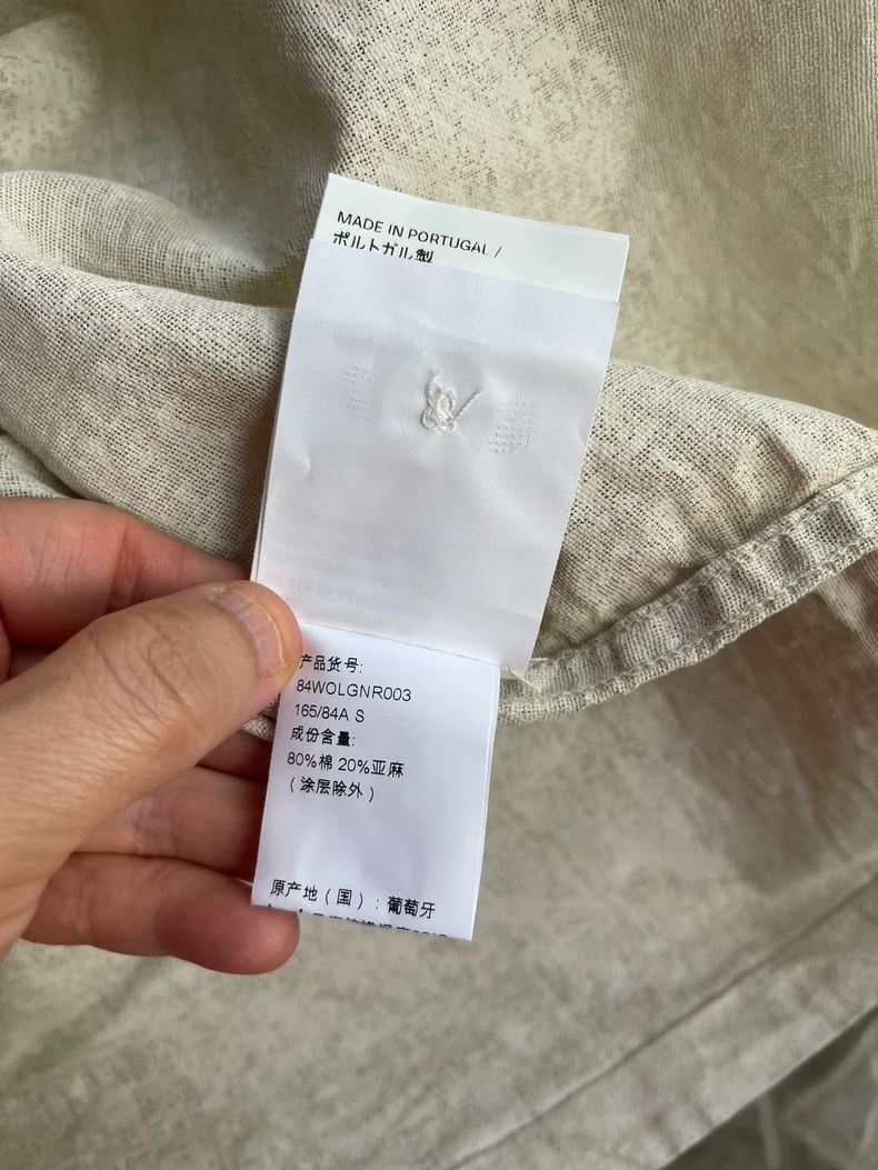 Our Legacy Our LegacyShort-sleeved cotton-linen shirt Size US S / EU 44-46 / 1 - 7 Thumbnail