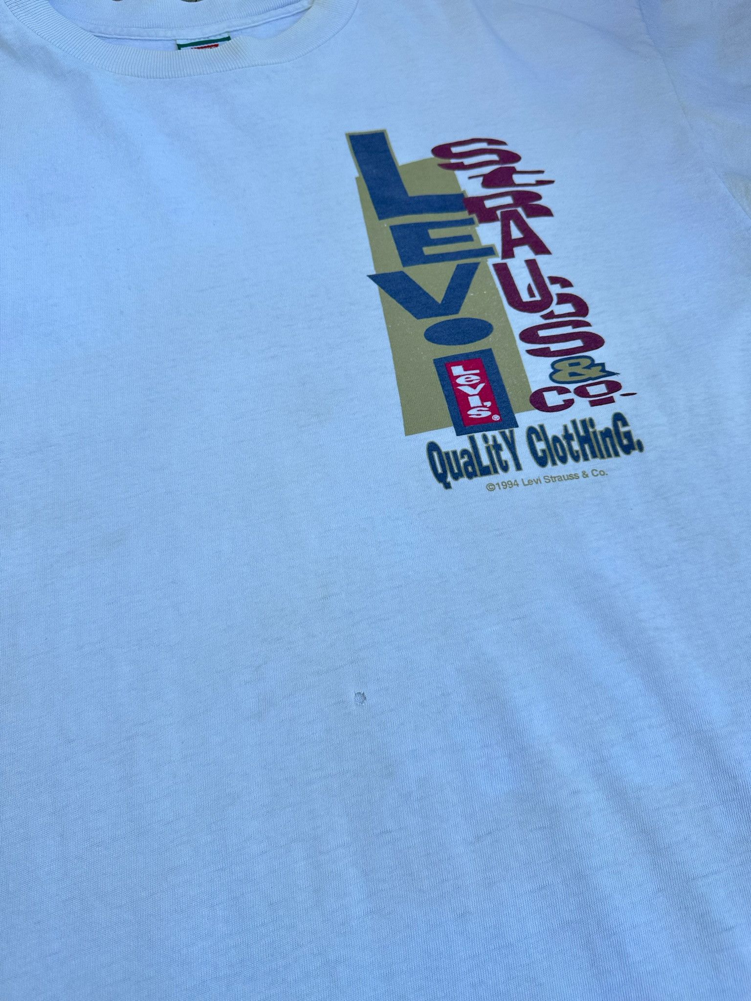 Levi's Vintage 90’s Levi’s Single Stich T-Shirt Size US XL / EU 56 / 4 - 3 Thumbnail