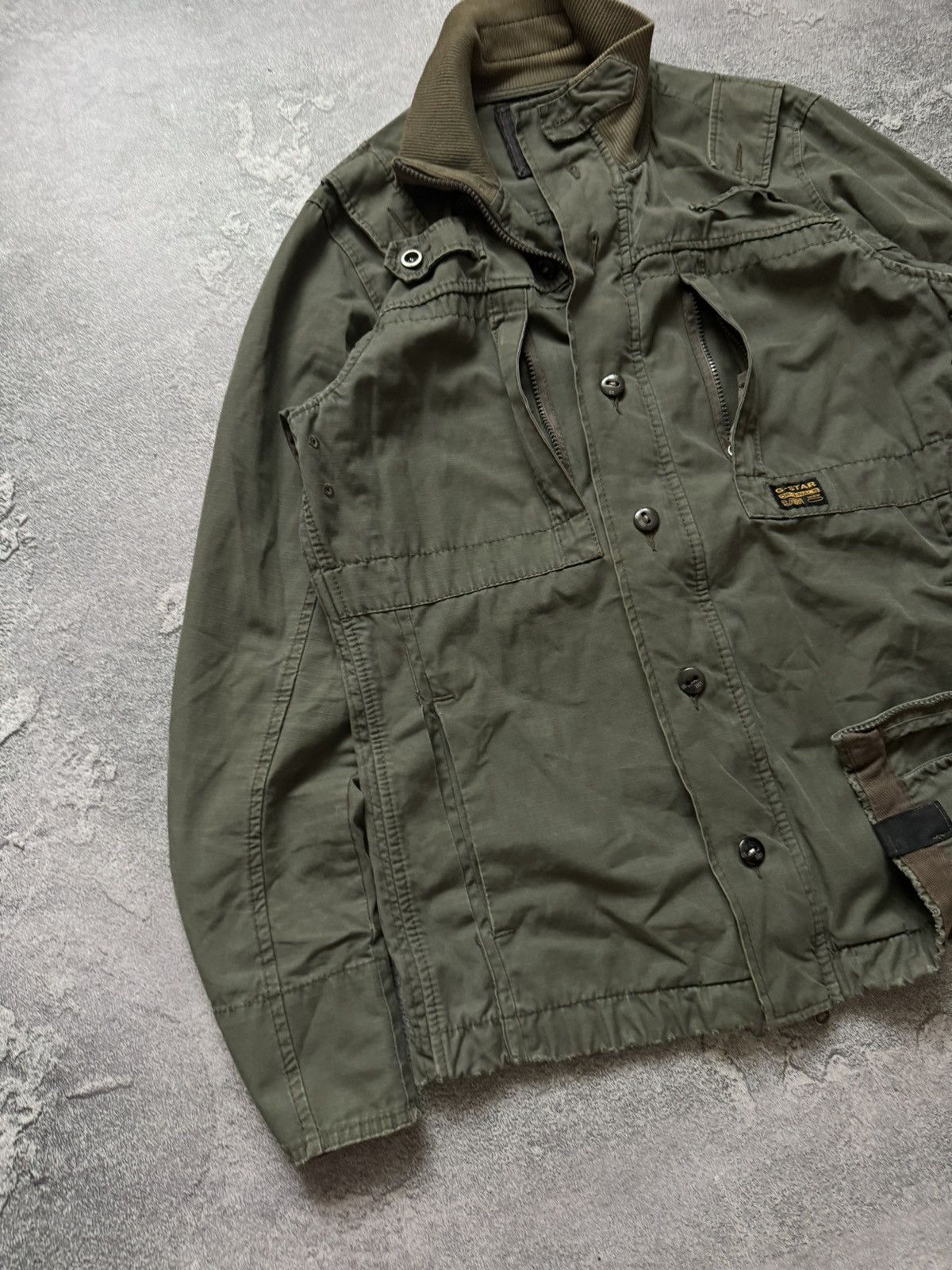 G-Star G star raw M/L cargo vintage bondage jacket military bomber Size US L / EU 52-54 / 3 - 4 Thumbnail