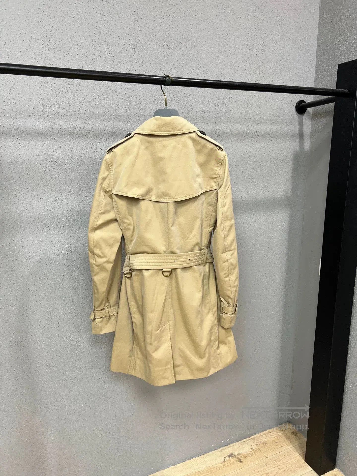 Burberry Burberry Lined Check Trench Coat. Size XXS / US 00 / IT 34 - 2 Thumbnail