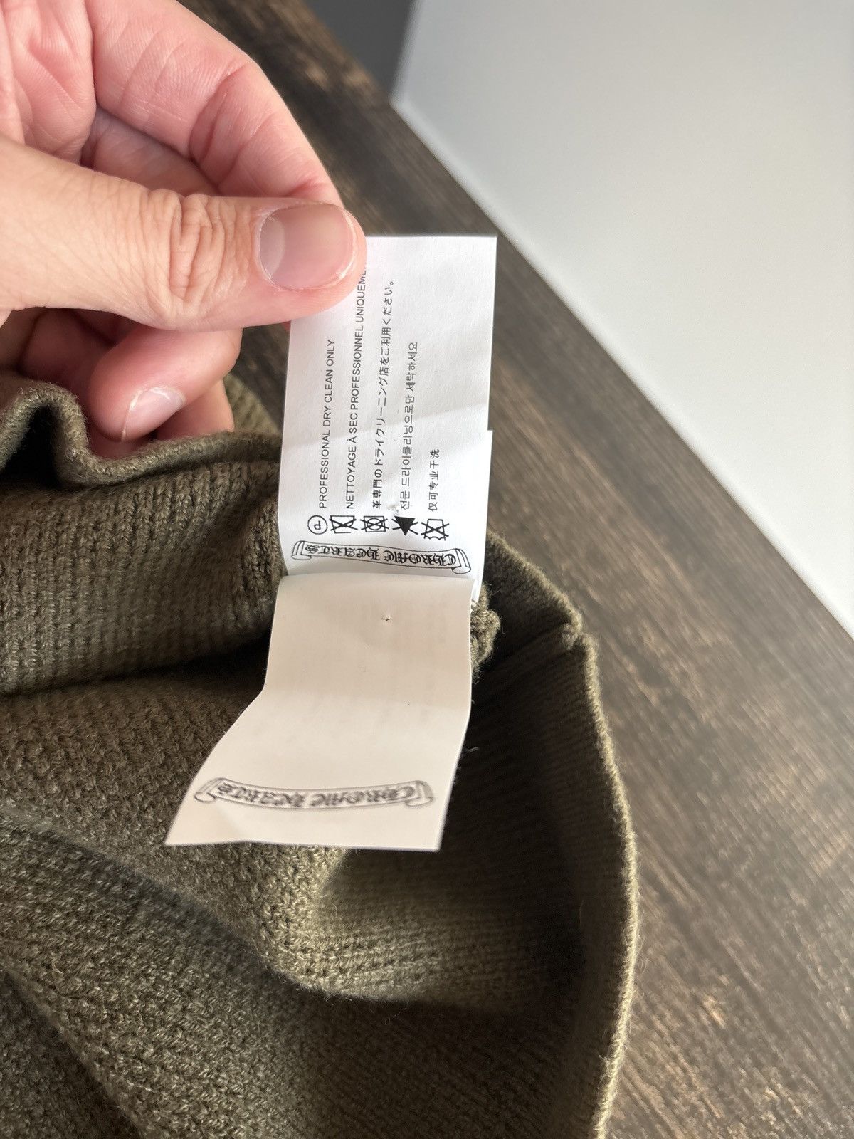 Chrome Hearts Chrome Hearts Cashmere Cardigan Size US XXL / EU 58 / 5 - 3 Thumbnail