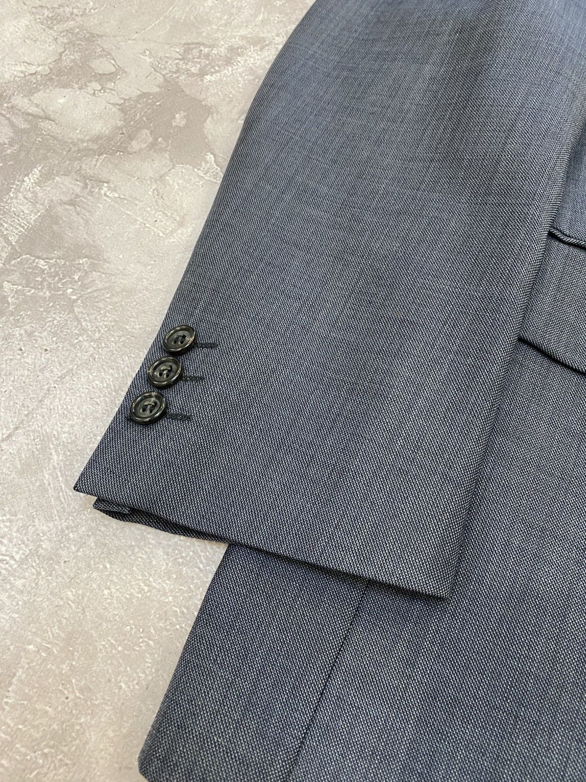 Burberry Prorsum Vintage Burberrys Formal Suit Made in West Germany 90s Size 48L - 4 Thumbnail
