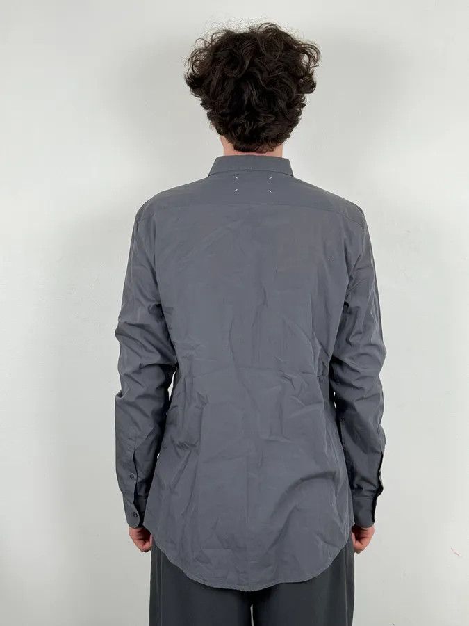 Maison Margiela AW2011 Maison Margiela Grey Classy Signature Shirt Size US L / EU 52-54 / 3 - 3 Thumbnail