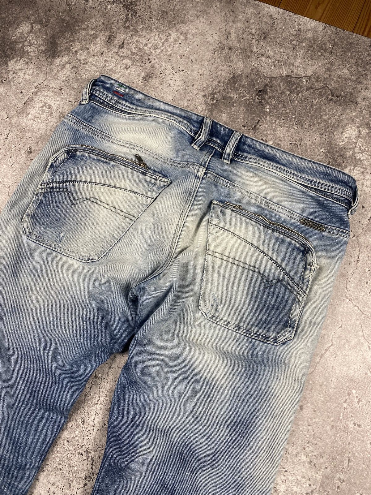 Diesel × Japanese Brand × Junya Watanabe Vintage Diesel Junya Watanabe Baggy Y2K Japanesse jeans😊 Size US 32 / EU 48 - 2 Thumbnail