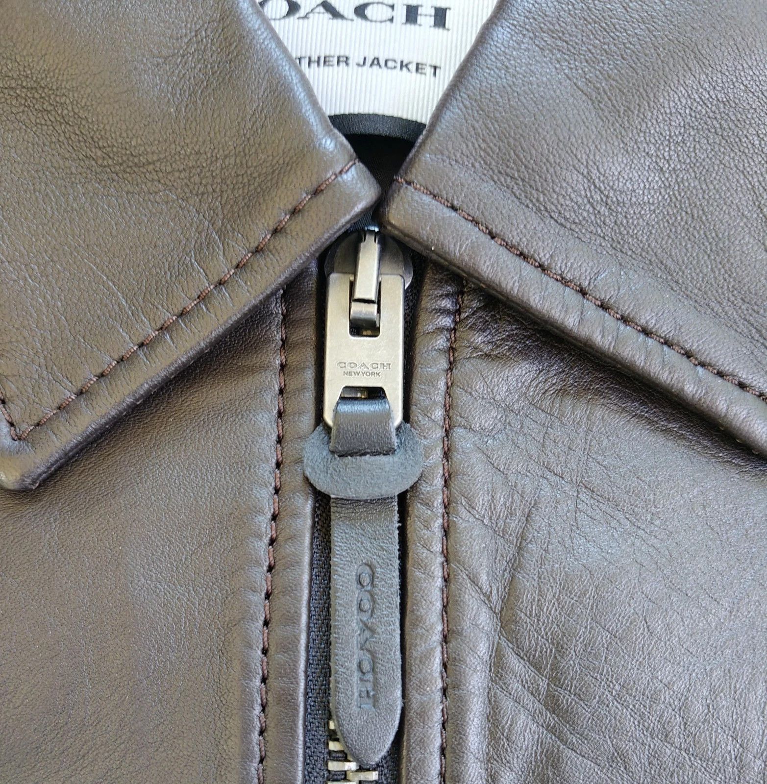 Coach Coach Leather Jacket FTP 5067 Size US XS / EU 42 / 0 - 2 Thumbnail