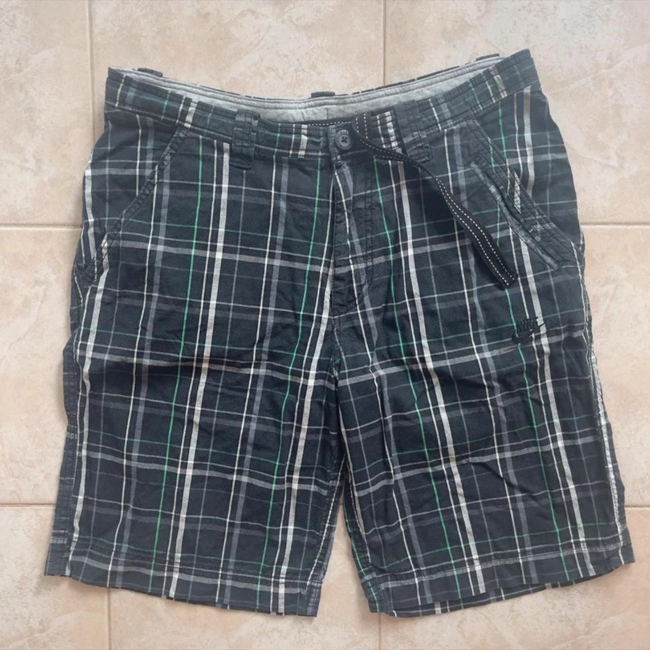 Nike Nike Sportswear Vintage Plaid Shorts Mens Size 33 Medium Size US 33 - 2 Thumbnail
