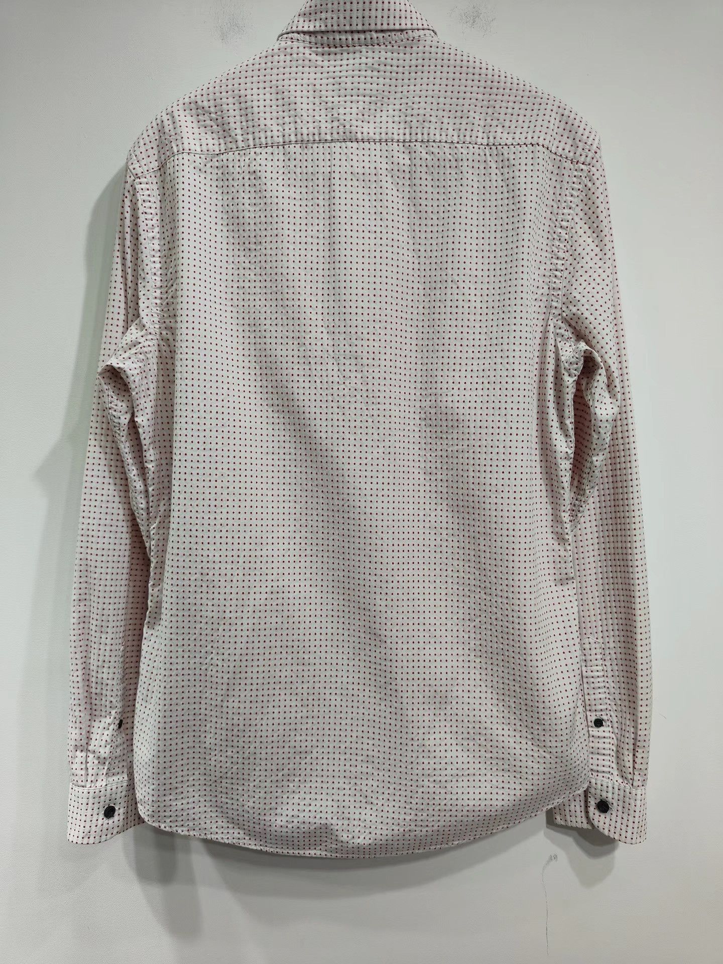 Prada Prada Men's Long-sleeve Jacquard Shirt K29 Size US XXS / EU 40 - 2 Thumbnail