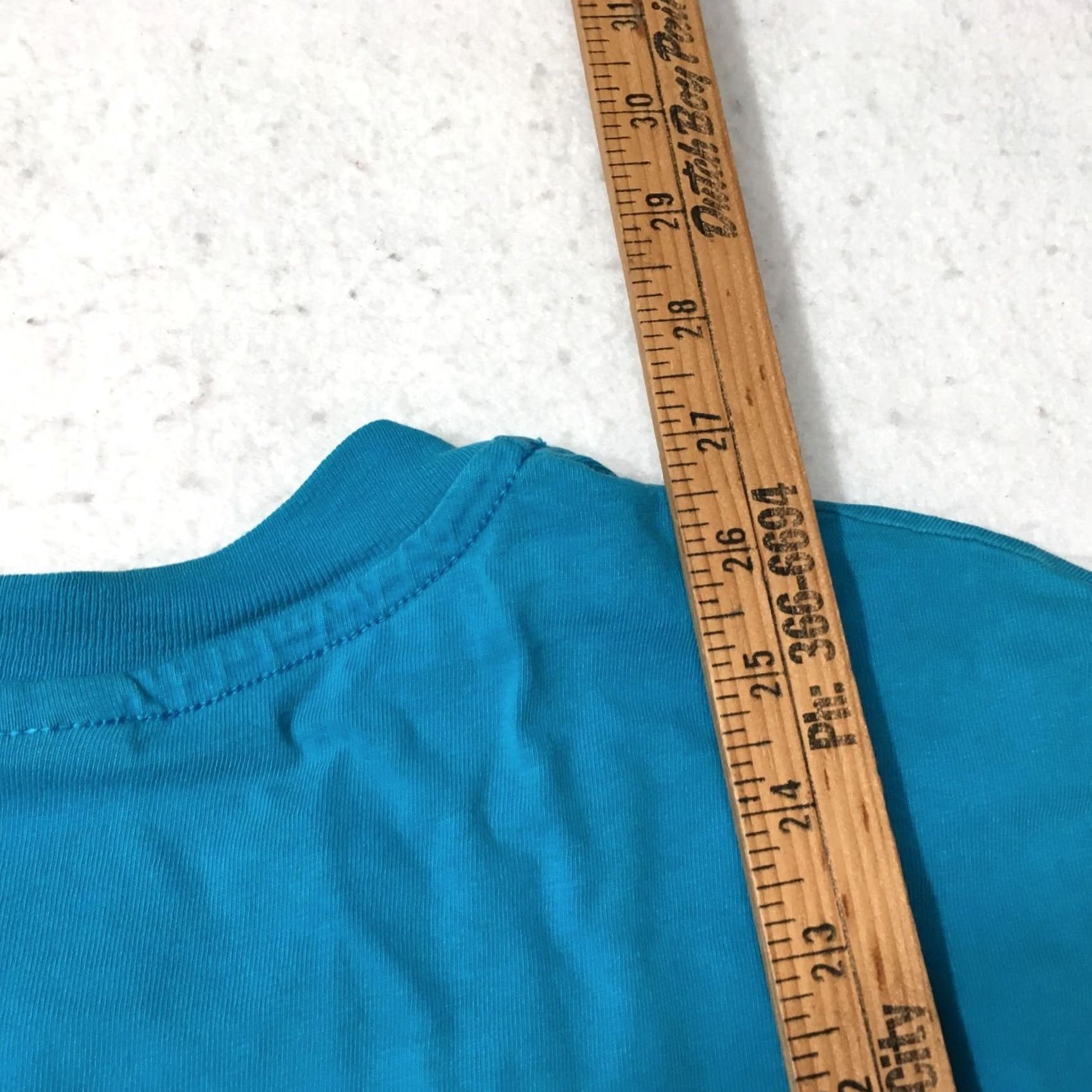 Hanes VINTAGE Hanes T-Shirt Hawaiian 1990s Teal Crew Neck Short Sleeve L Men’s Size US L / EU 52-54 / 3 - 6 Thumbnail