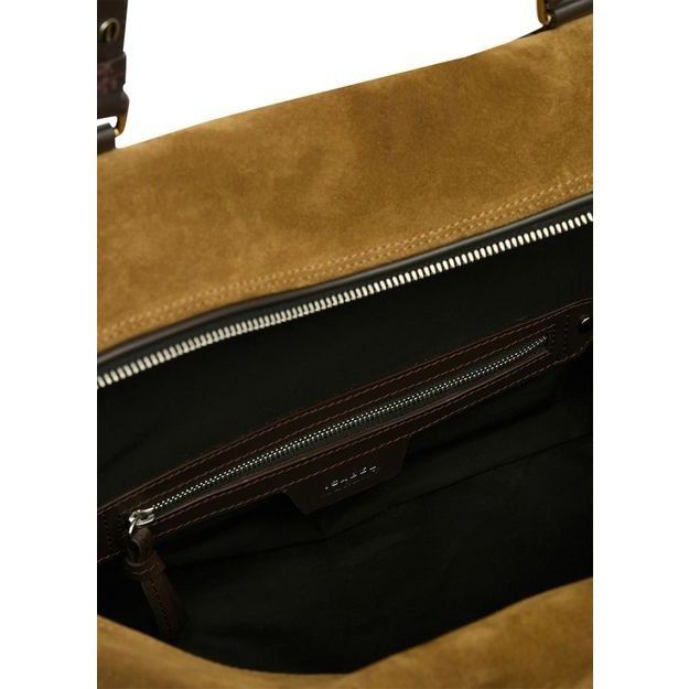 Isabel Marant ISABEL MARANT Tilpa Taupe Beige Suede Handbag New & Authenti Size ONE SIZE - 5 Thumbnail